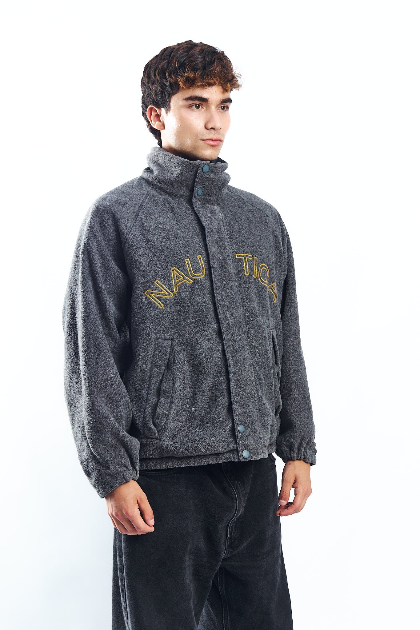 2000 Nautica Reversible Winter Jacket + Sherpa Jacket (M)
