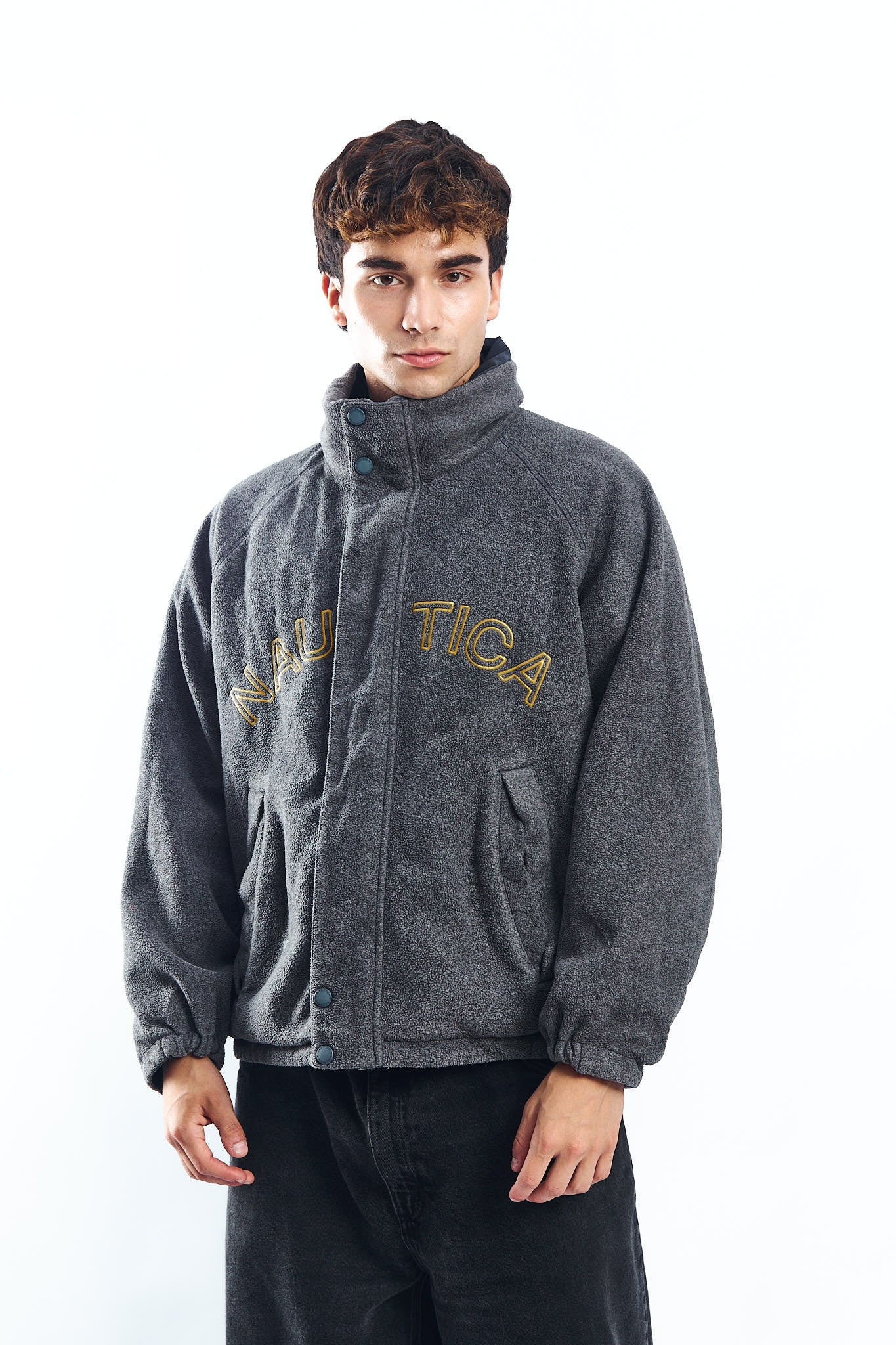 2000 Nautica Reversible Winter Jacket + Sherpa Jacket (M)
