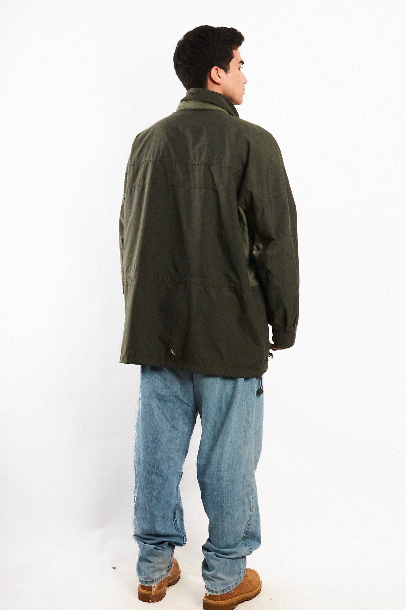 2000 Vintage Columbia Army Green Jacket (XL/XXL)
