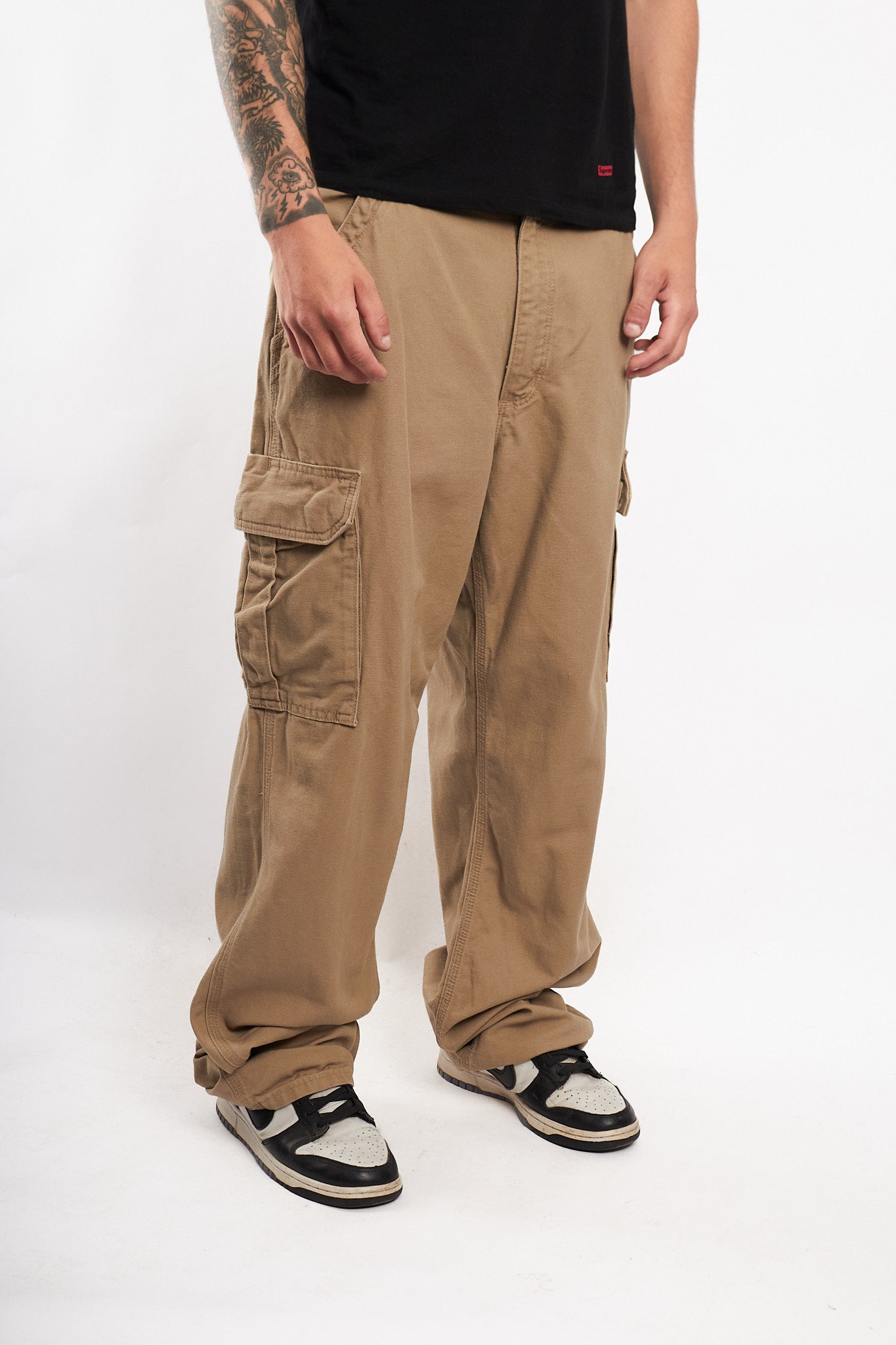 Vintage Carhartt Golden Khakhi Baggy Cargo Pant (34/36)