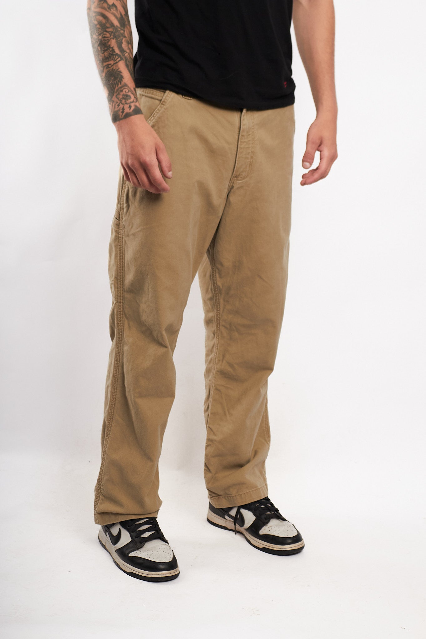 2000 Vintage Carhartt Dark Khakhi Cargo Pant (34/36)