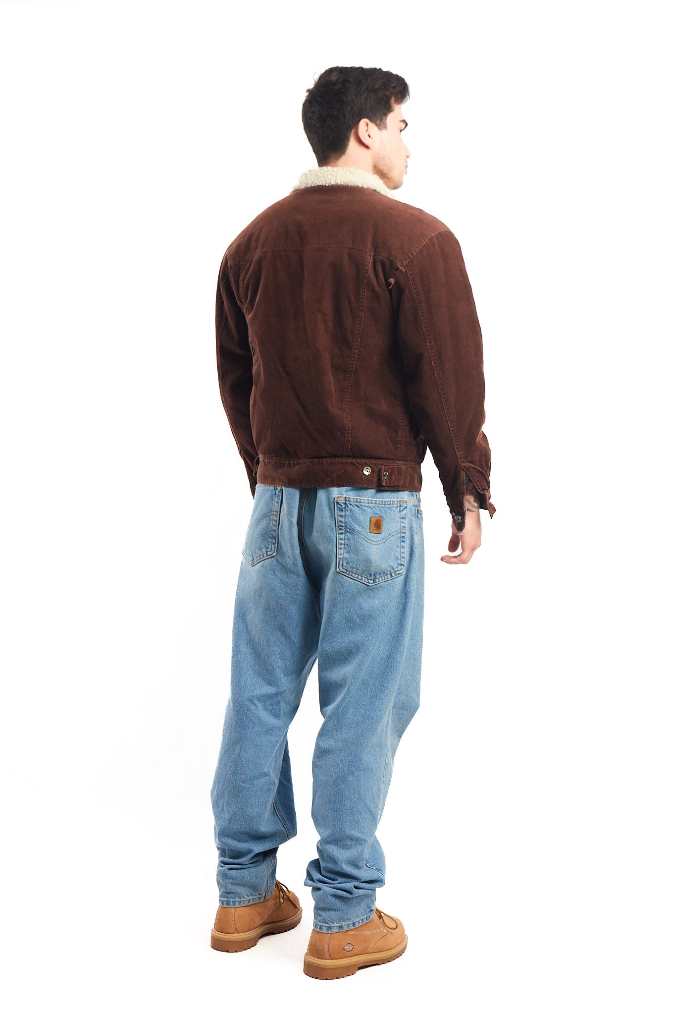 2000 Dickies Corduroy Sherpa Jacket (S/M)