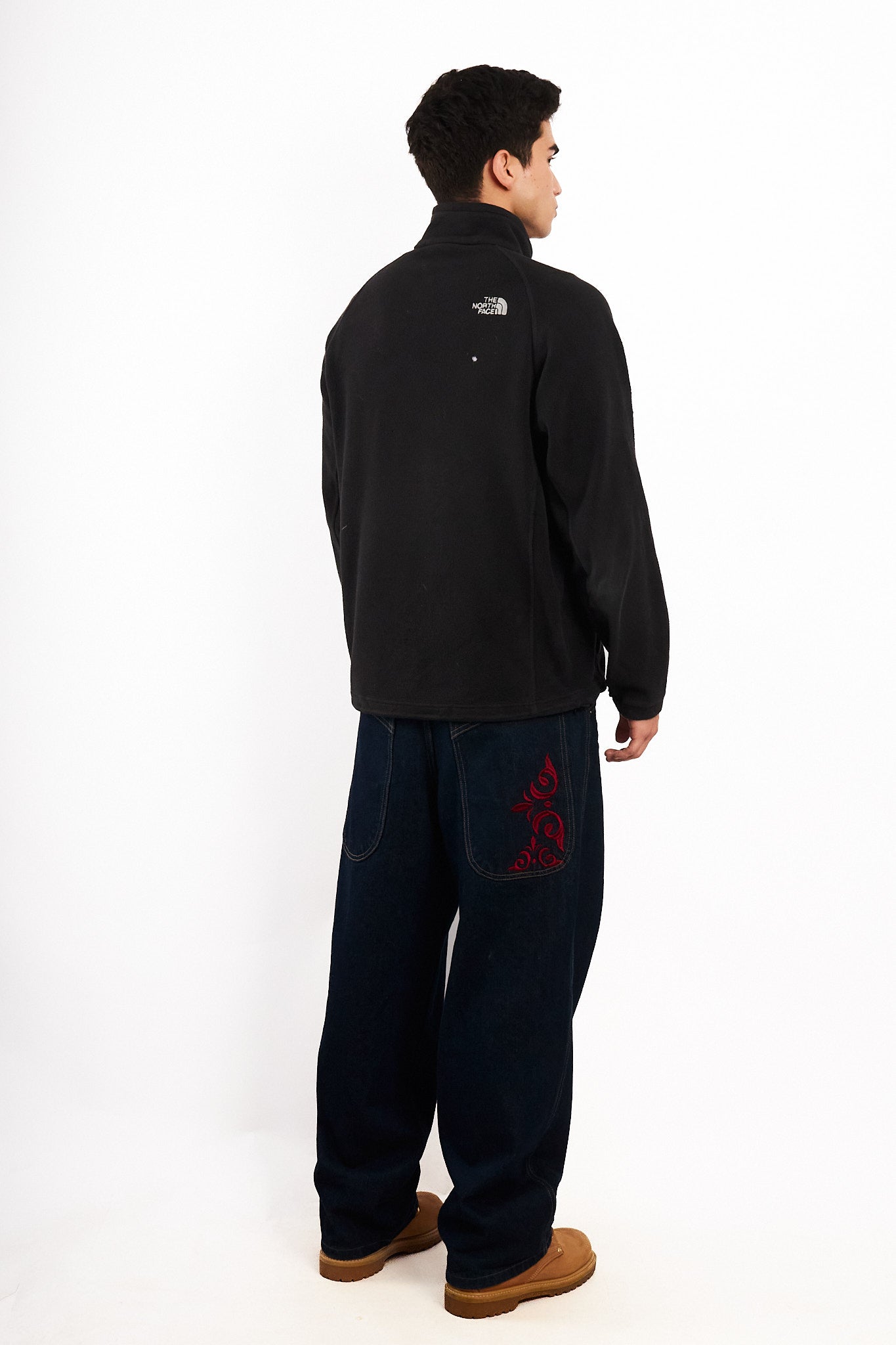 2000 The North Face Black Fleece Jacket (M/L)