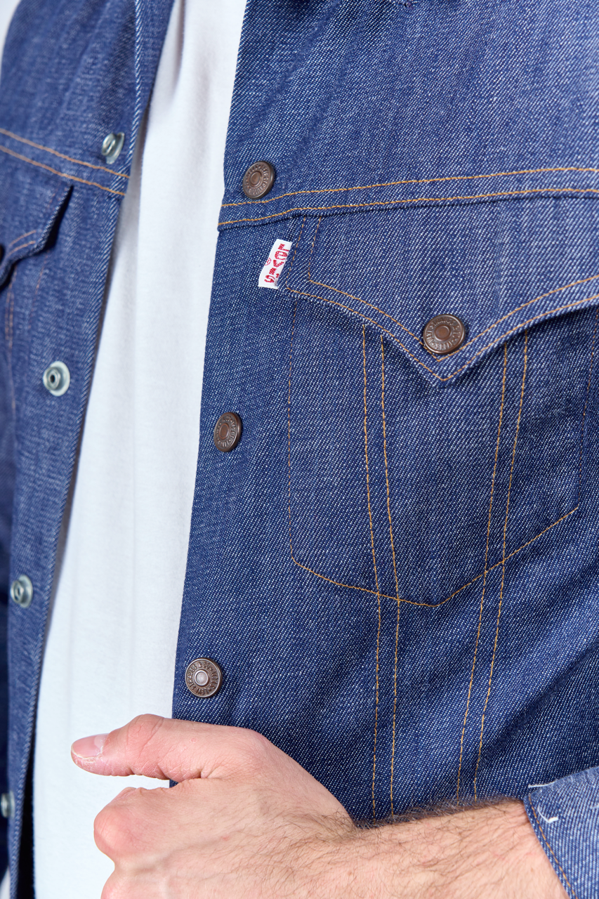 2000 Levi's Cropped Trucker Jacket (XS)