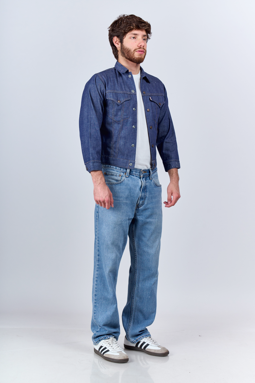 2000 Levi's Cropped Trucker Jacket (XS)