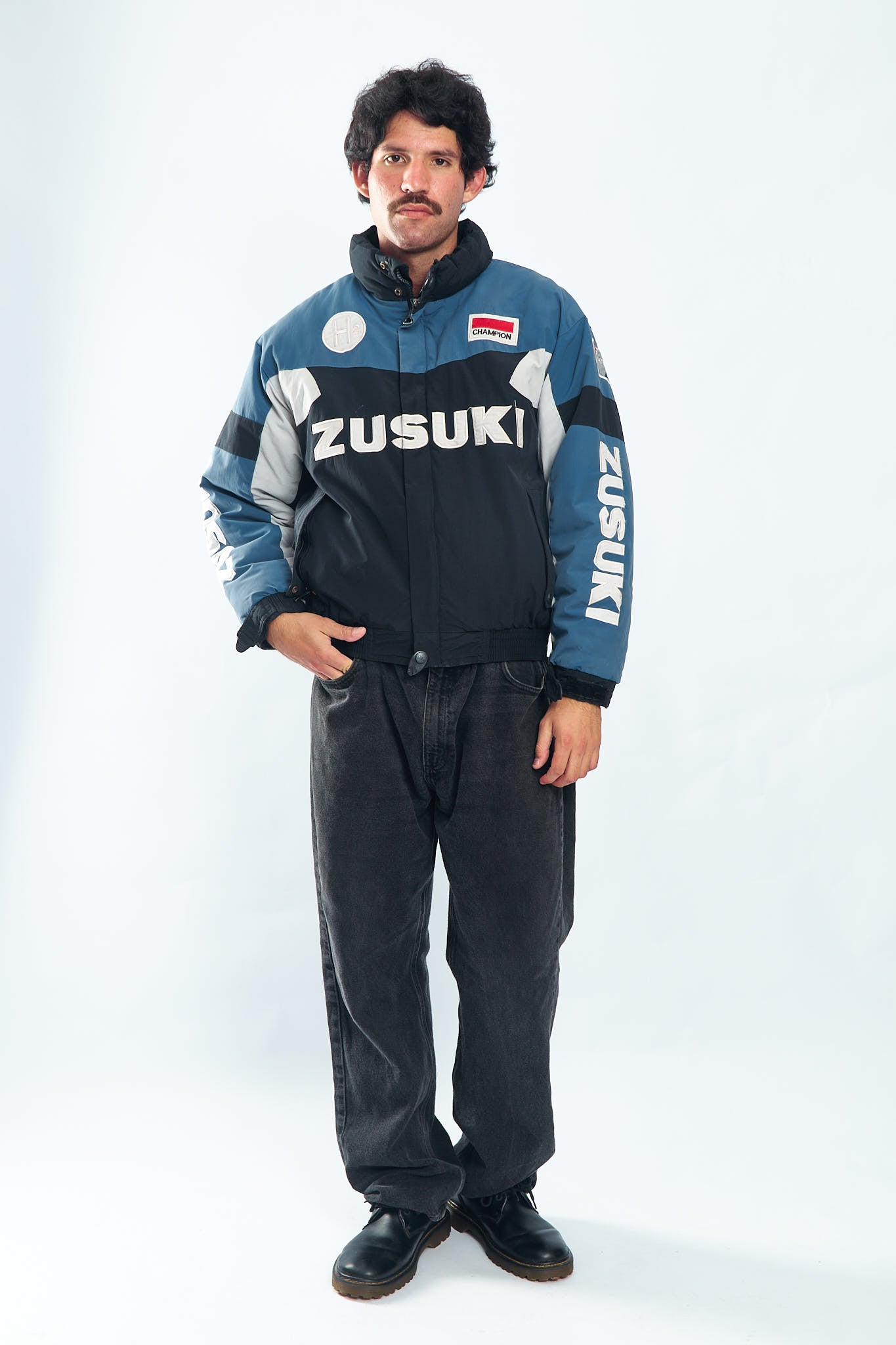 1990 Suzuki Padded Racing Jacket (M)