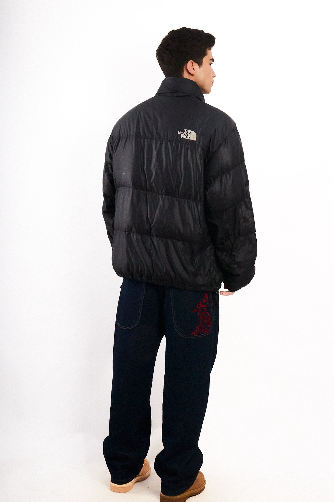 2000 Vintage North Face 800 Goose Down Puffer Jacket (L/XL)