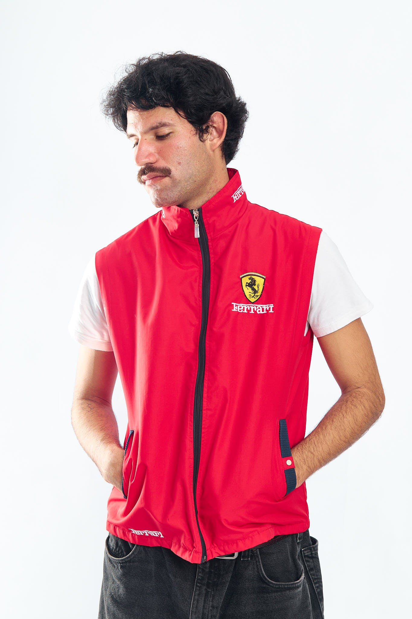 Vintage Ferrari Vest (S/M)