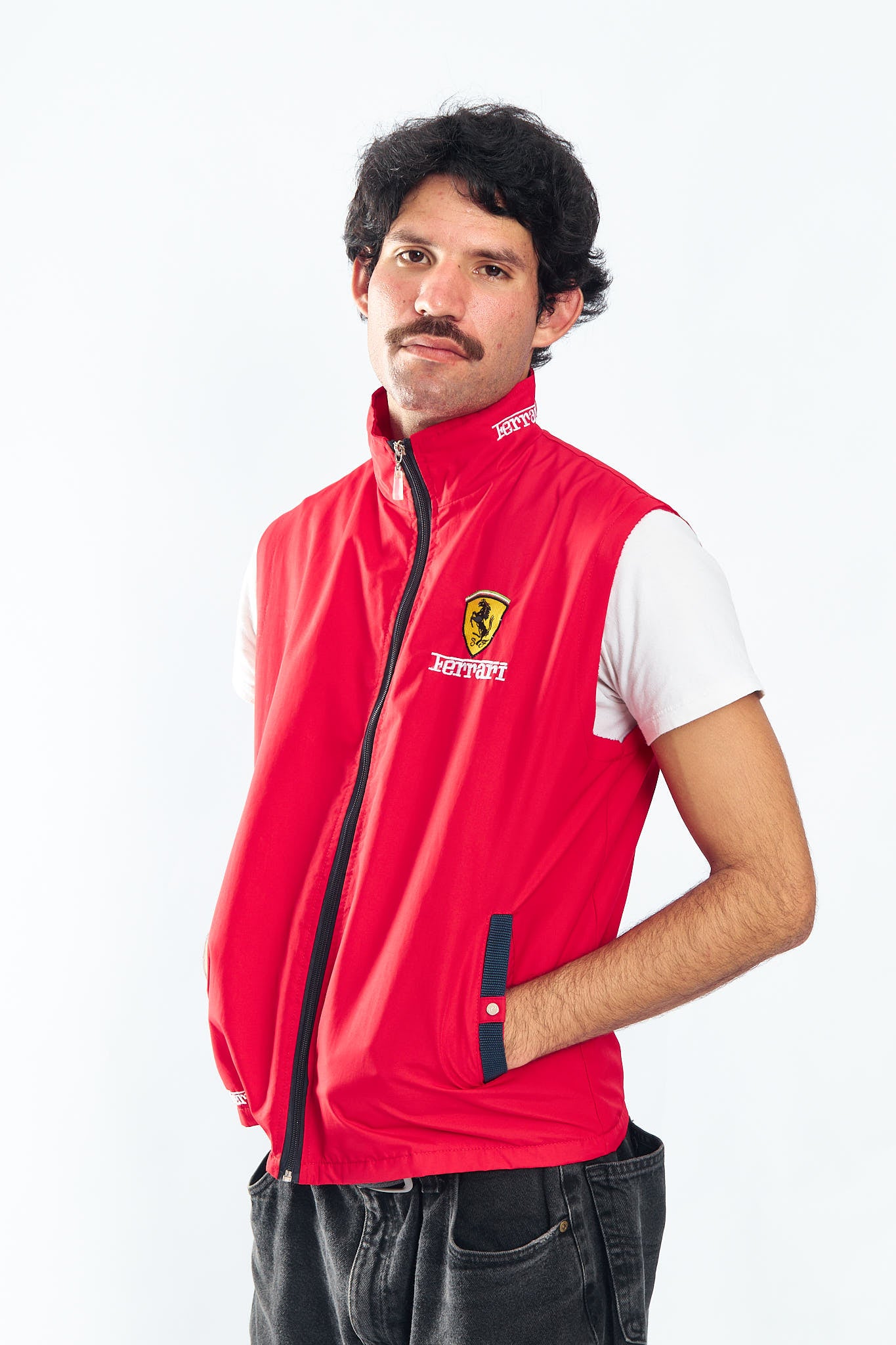 Vintage Ferrari Vest (S/M)
