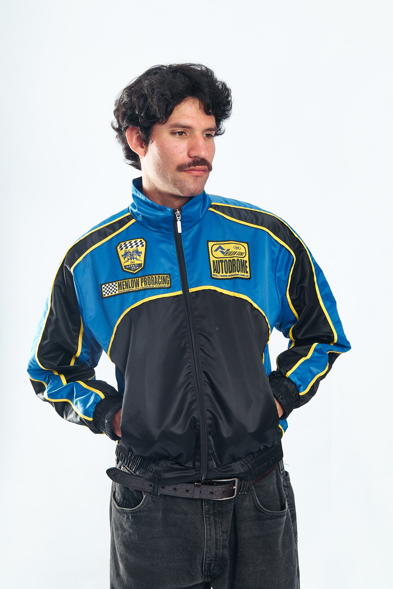 Vintage Grand Prix Menlow Racing Jacket (S/M)