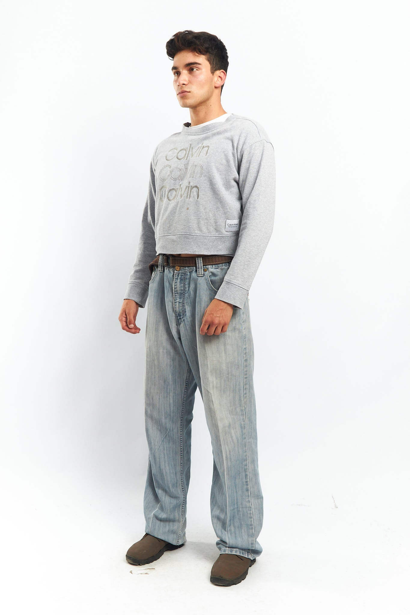 2000 Calvin Klein Perfomance Crop Crewneck (S/M)