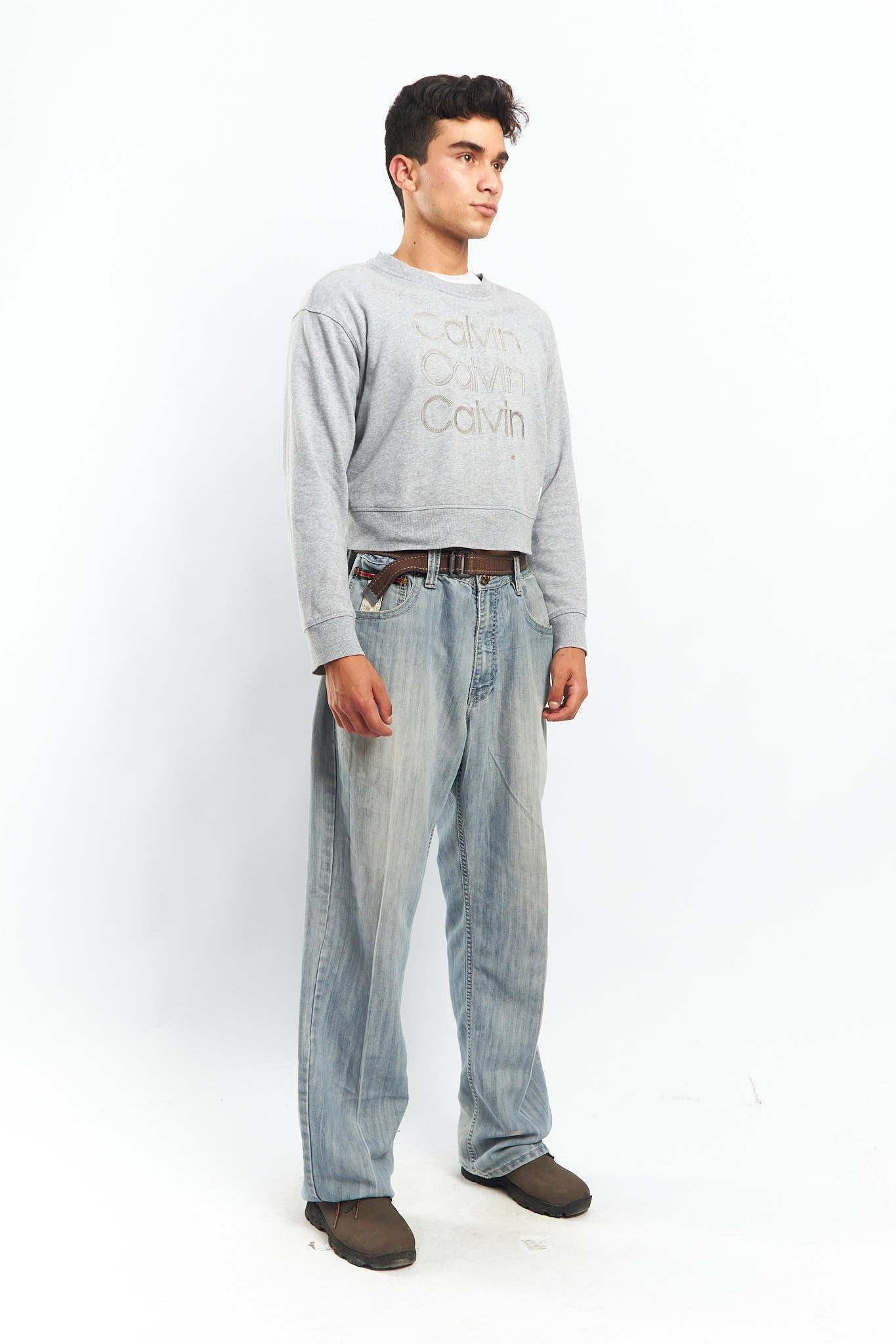 2000 Calvin Klein Perfomance Crop Crewneck (S/M)