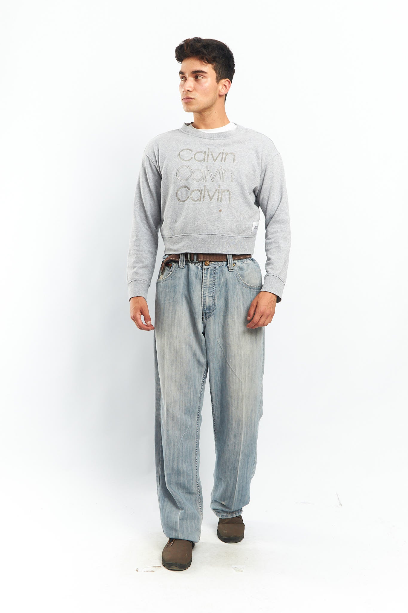 2000 Calvin Klein Perfomance Crop Crewneck (S/M)