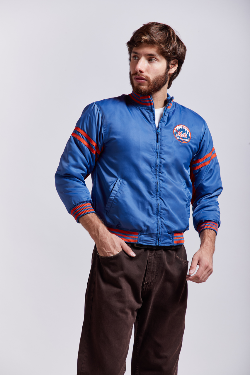 2000 Genuine Merchandise New York Mets Satin Jacket (XS)