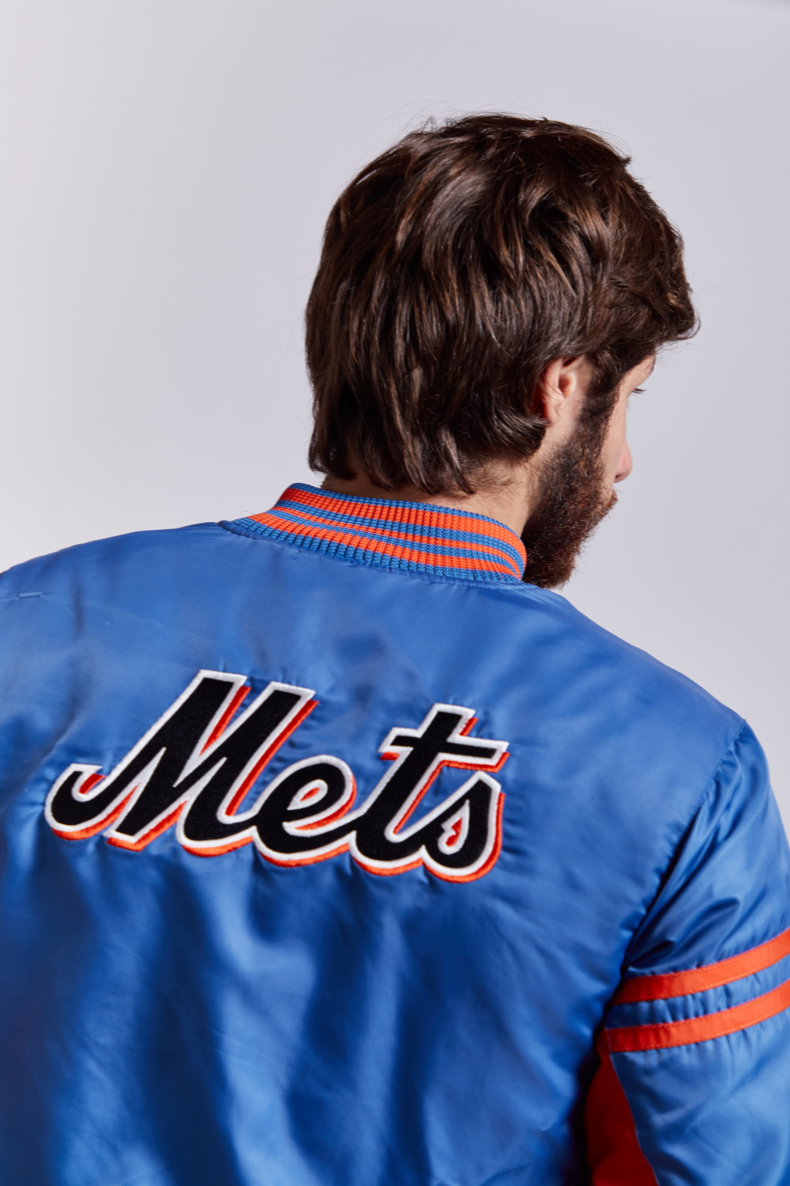 2000 Genuine Merchandise New York Mets Satin Jacket (XS)
