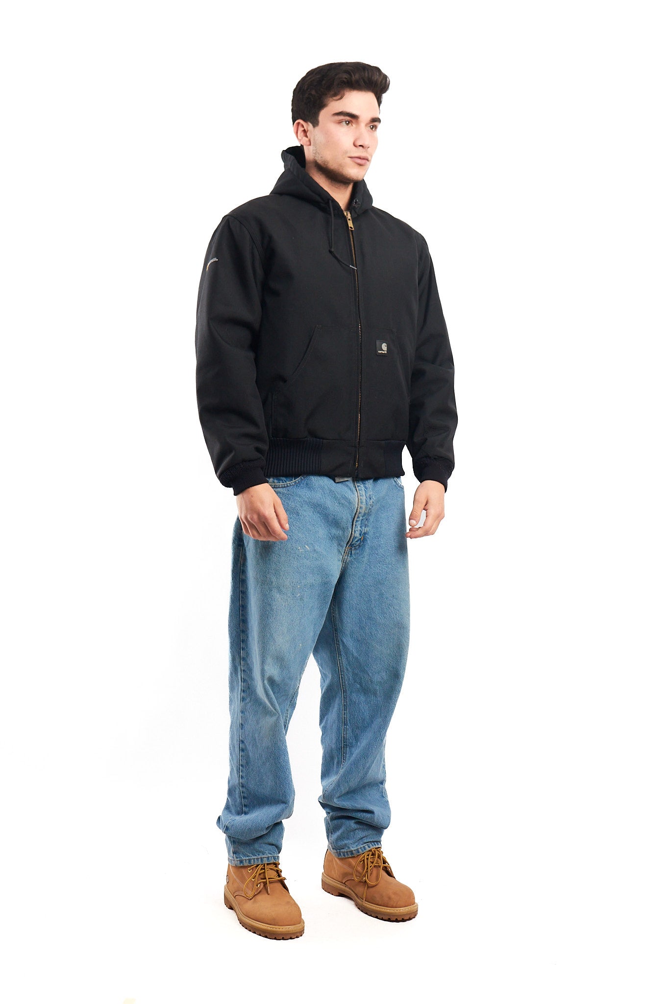 Carhartt J133 Black Duck Impermeable Active Jacket (S/M)