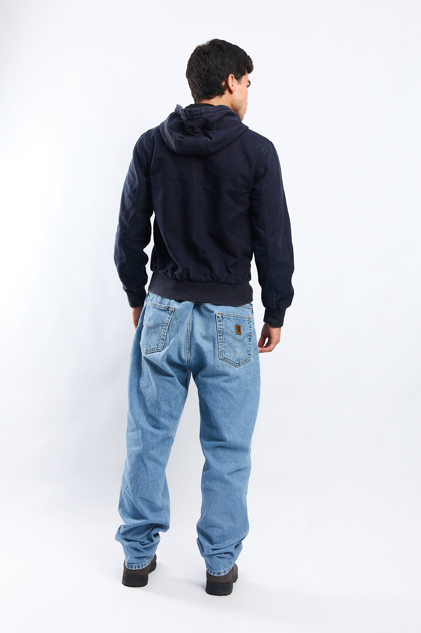 Carhartt WIP Navy Blue Active Jacket (S/M)