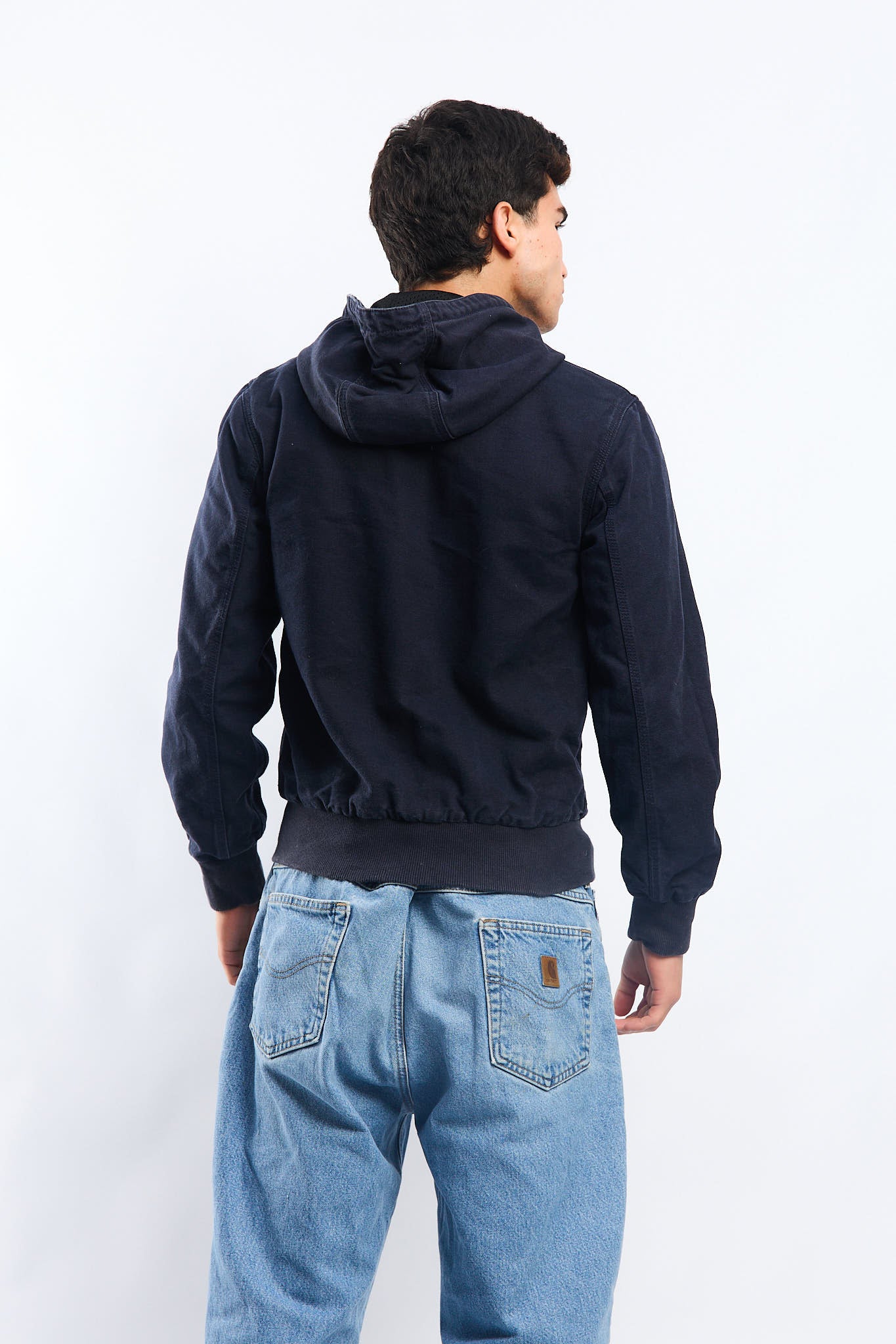 Carhartt WIP Navy Blue Active Jacket (S/M)