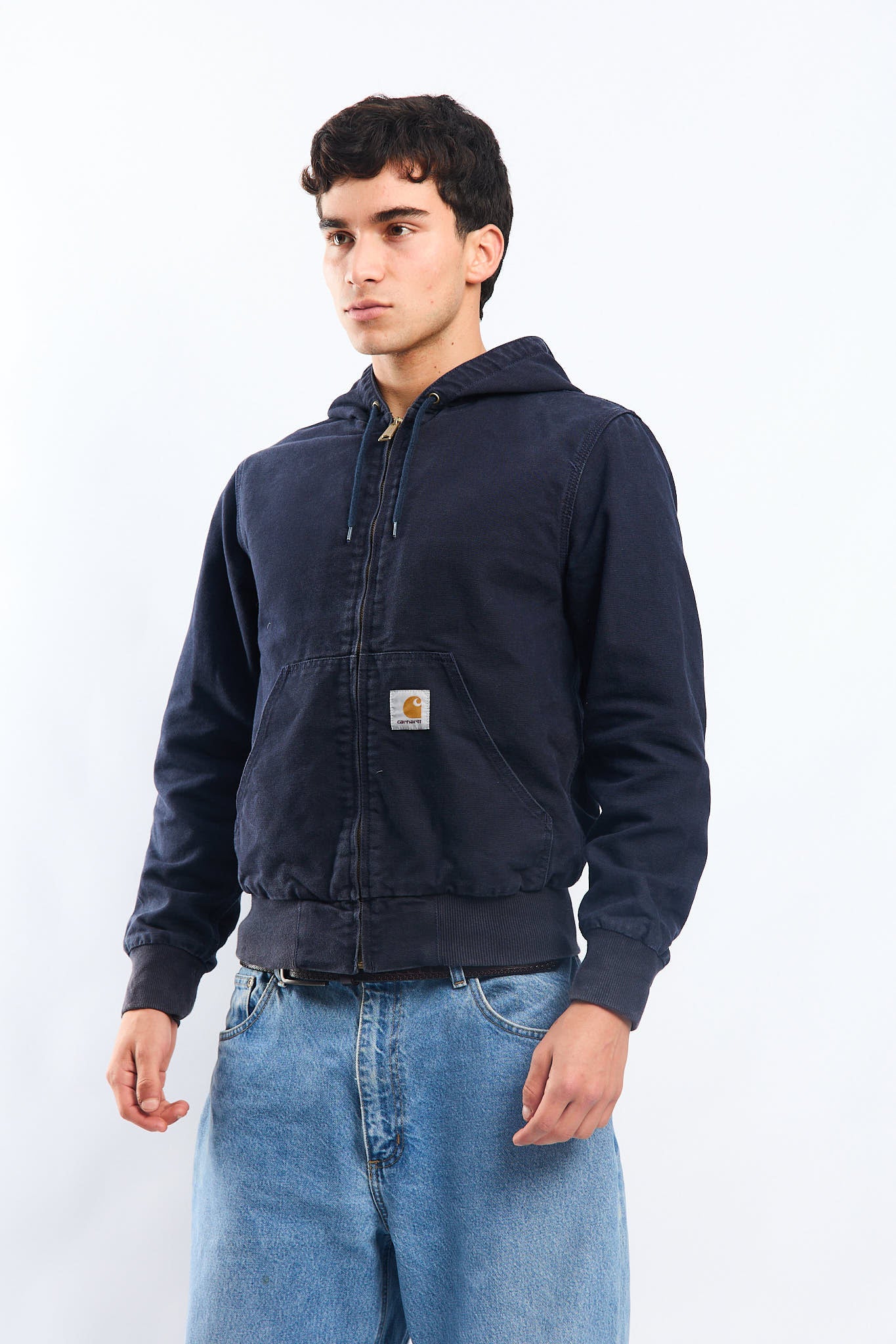 Carhartt WIP Navy Blue Active Jacket (S/M)
