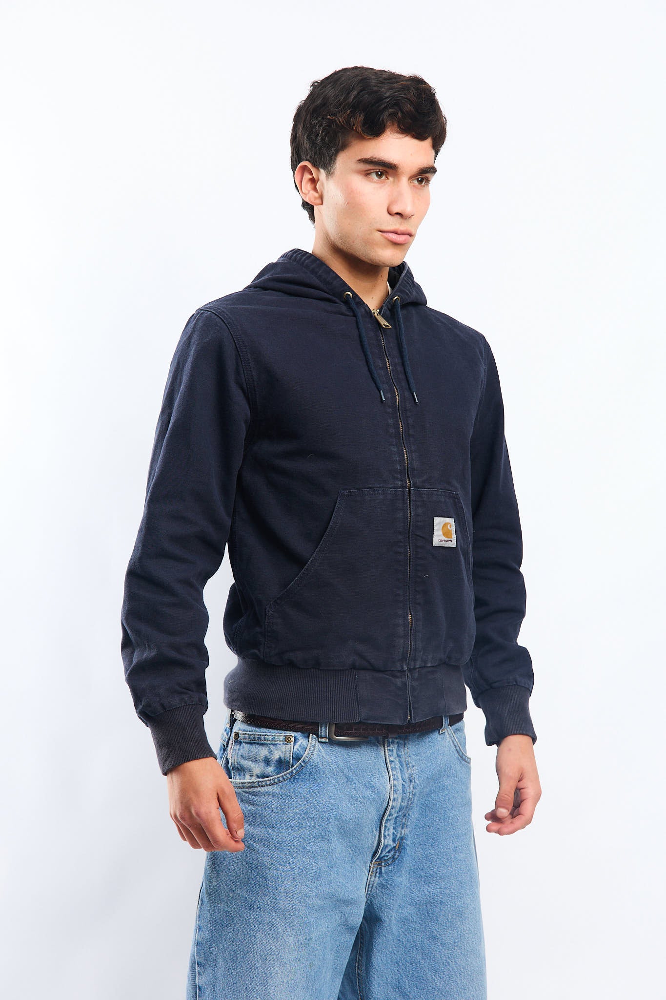 Carhartt WIP Navy Blue Active Jacket (S/M)