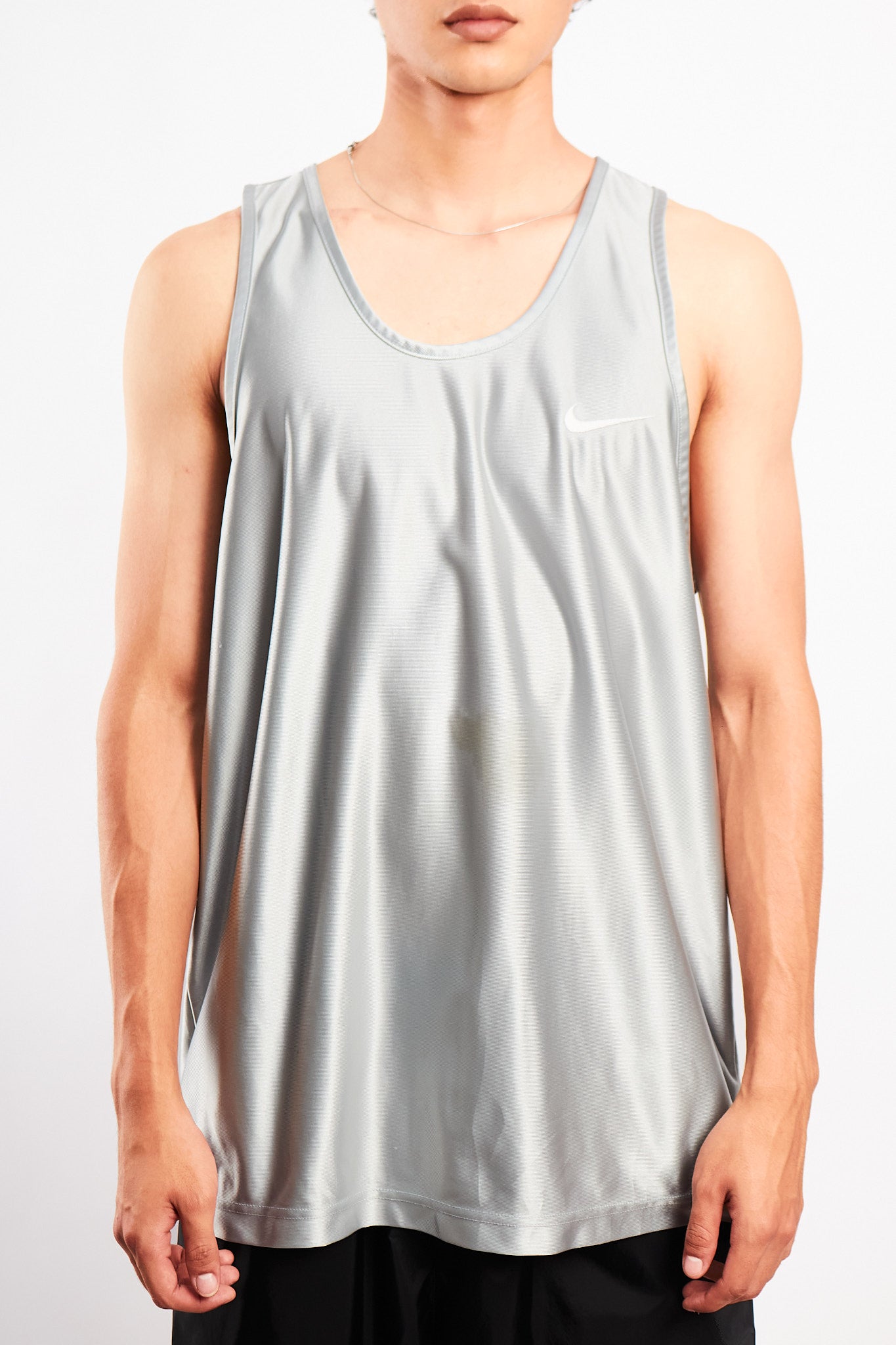 1990 Vintage Nike Metallic Tanktop Jersey (L)