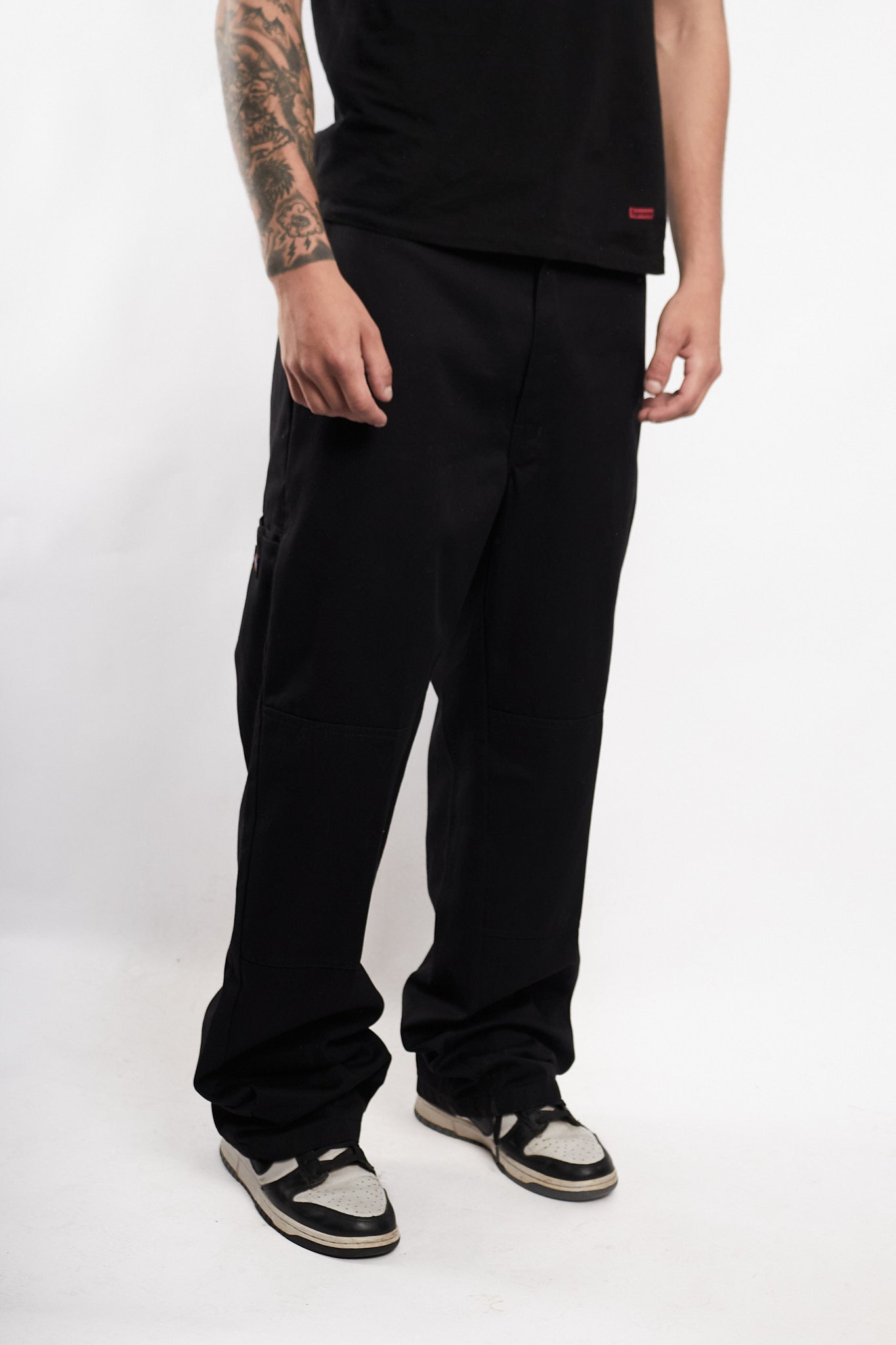 2000 Dickies Black Baggy Work Pant (32)
