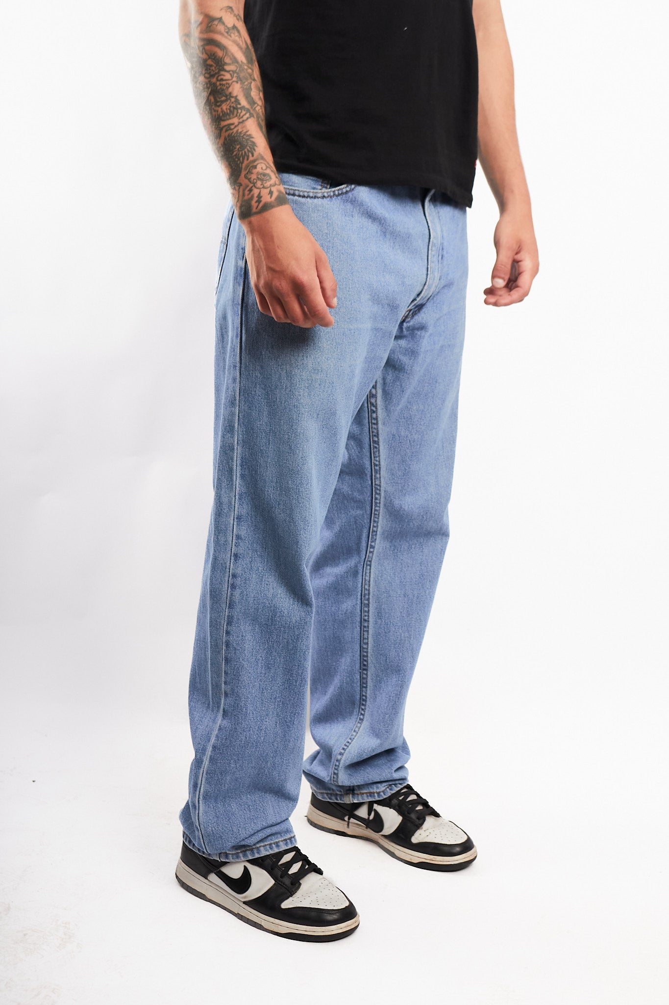 2000 Levi's Light Blue 505 Regular Fit Jean (36)