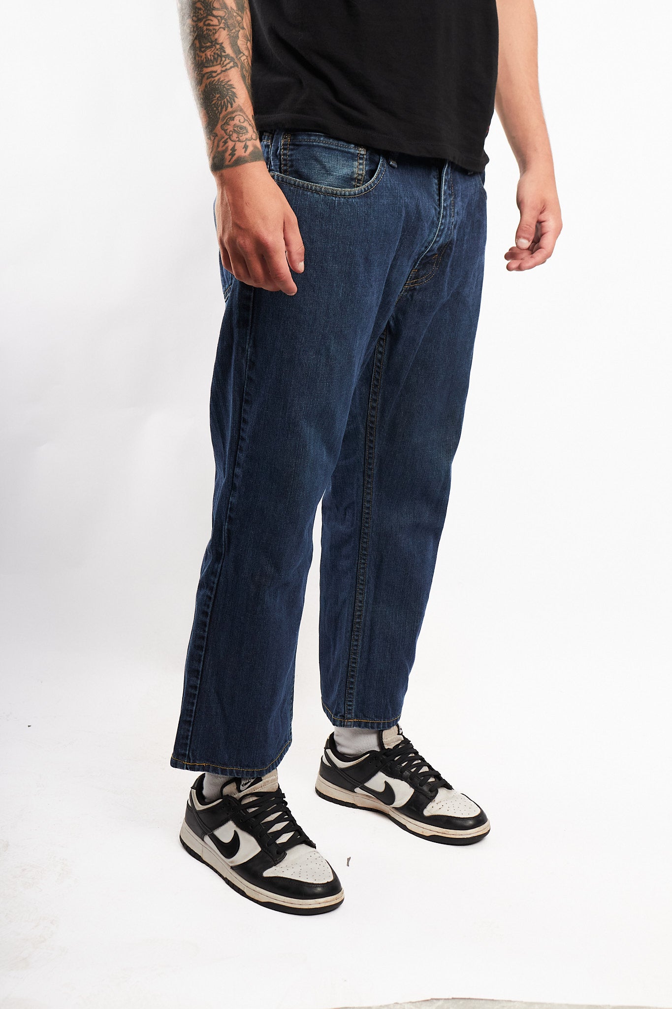 2017 Levis 559 Green Blue Relaxed Straight Jean (34)