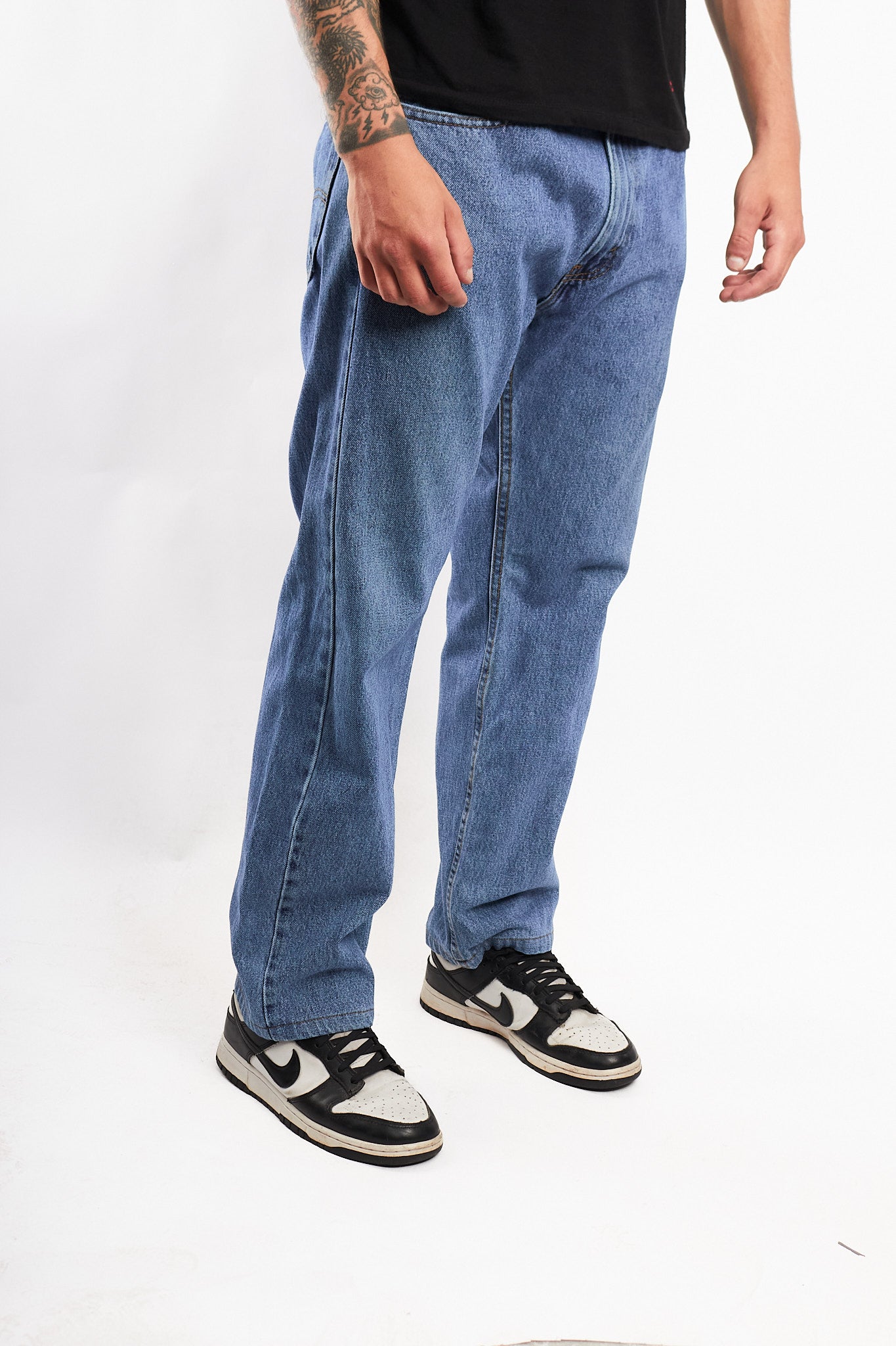 2002 Levi's Light Blue 505 Regular Fit Jean (34)