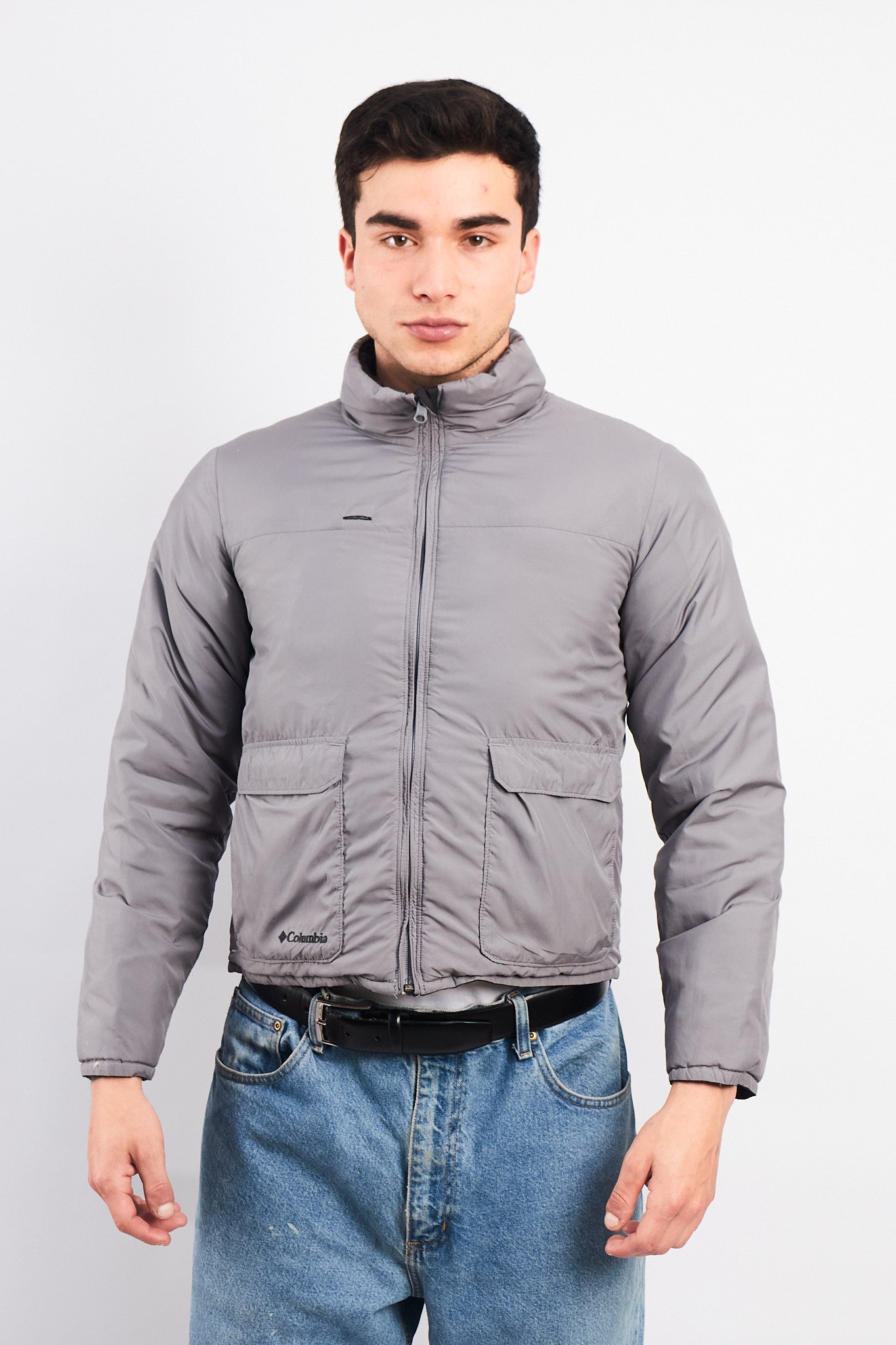 2000 Columbia Reversible Down Puffer Jacket (S/M)