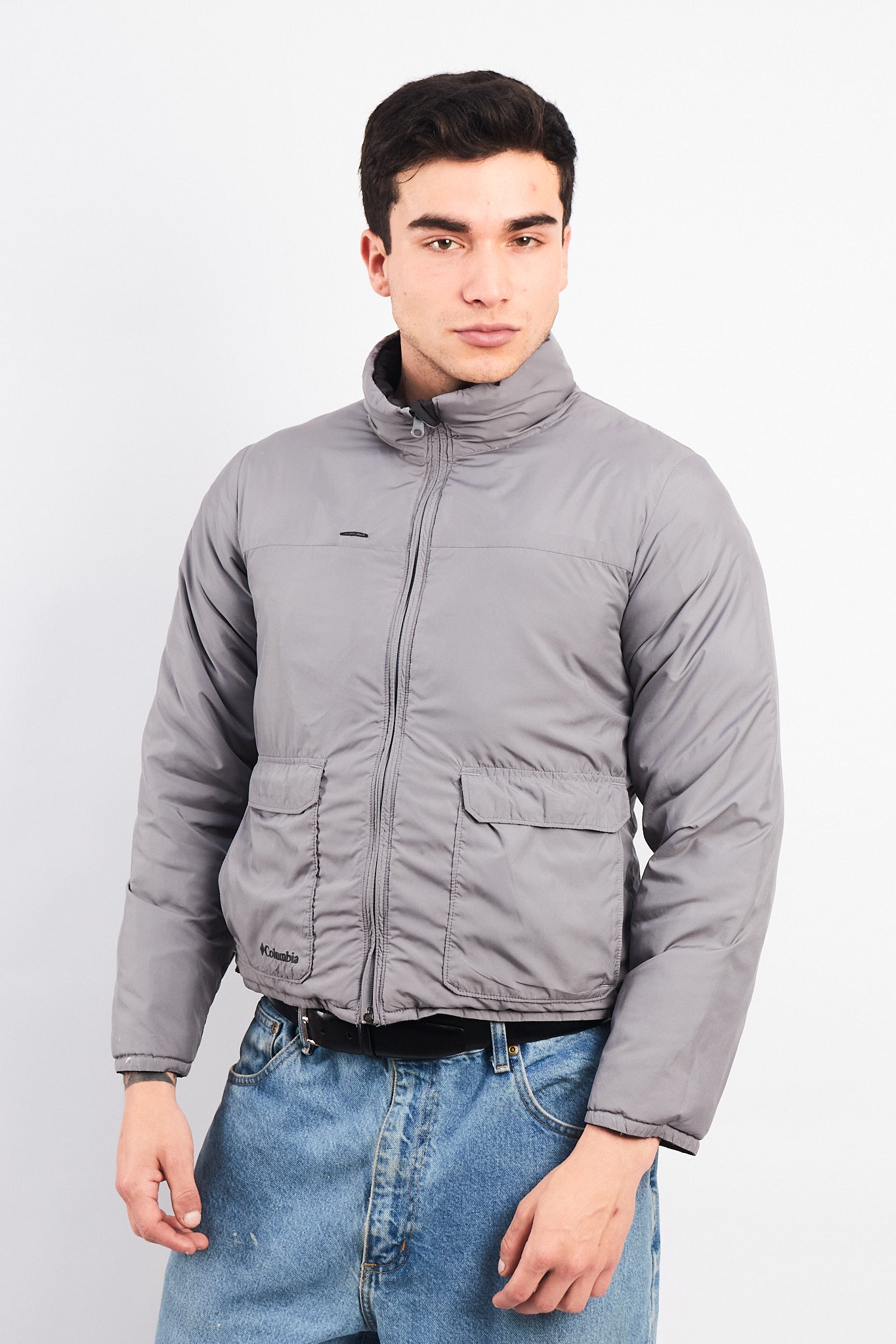 2000 Columbia Reversible Down Puffer Jacket (S/M)