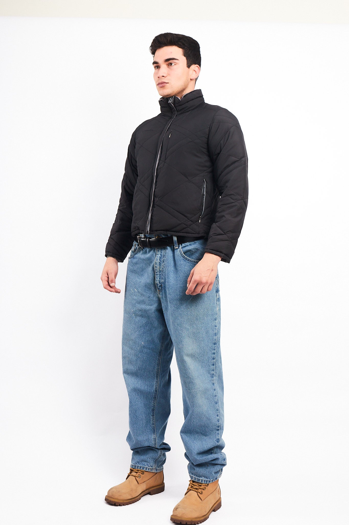 2000 Columbia Reversible Down Puffer Jacket (S/M)