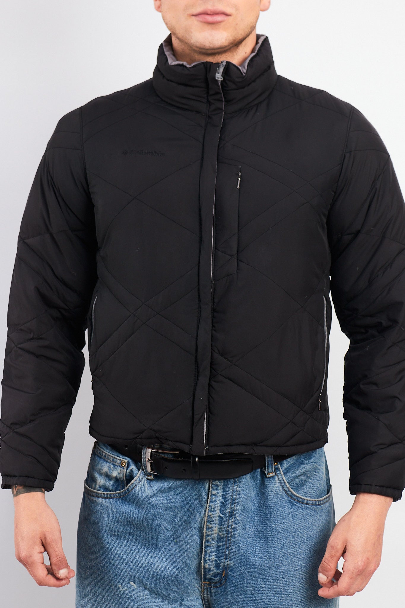 2000 Columbia Reversible Down Puffer Jacket (S/M)