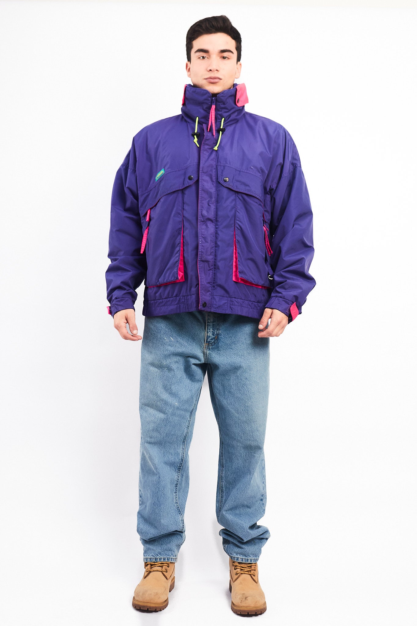 1990 Columbia Radial Sleeve Retro Jacket (L)