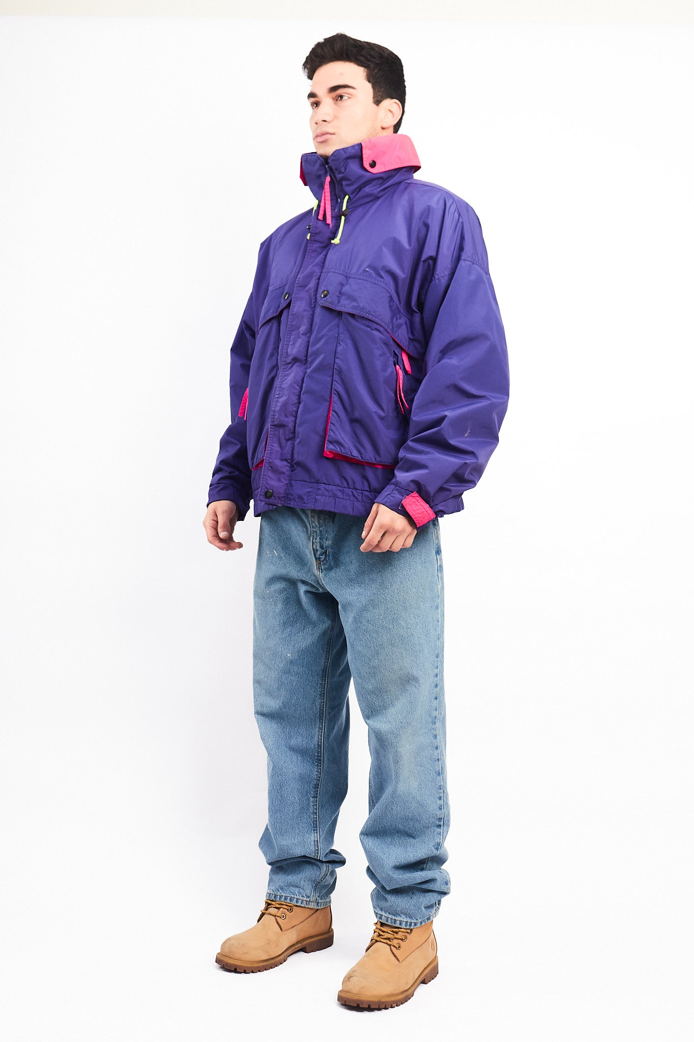1990 Columbia Radial Sleeve Retro Jacket (L)
