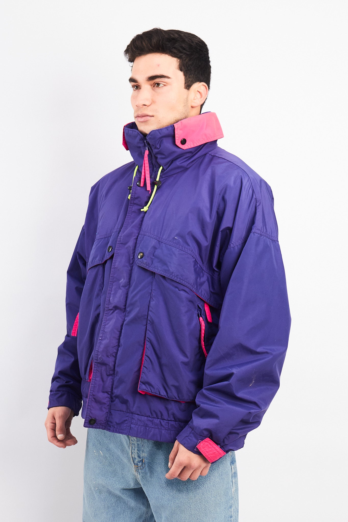1990 Columbia Radial Sleeve Retro Jacket (L)