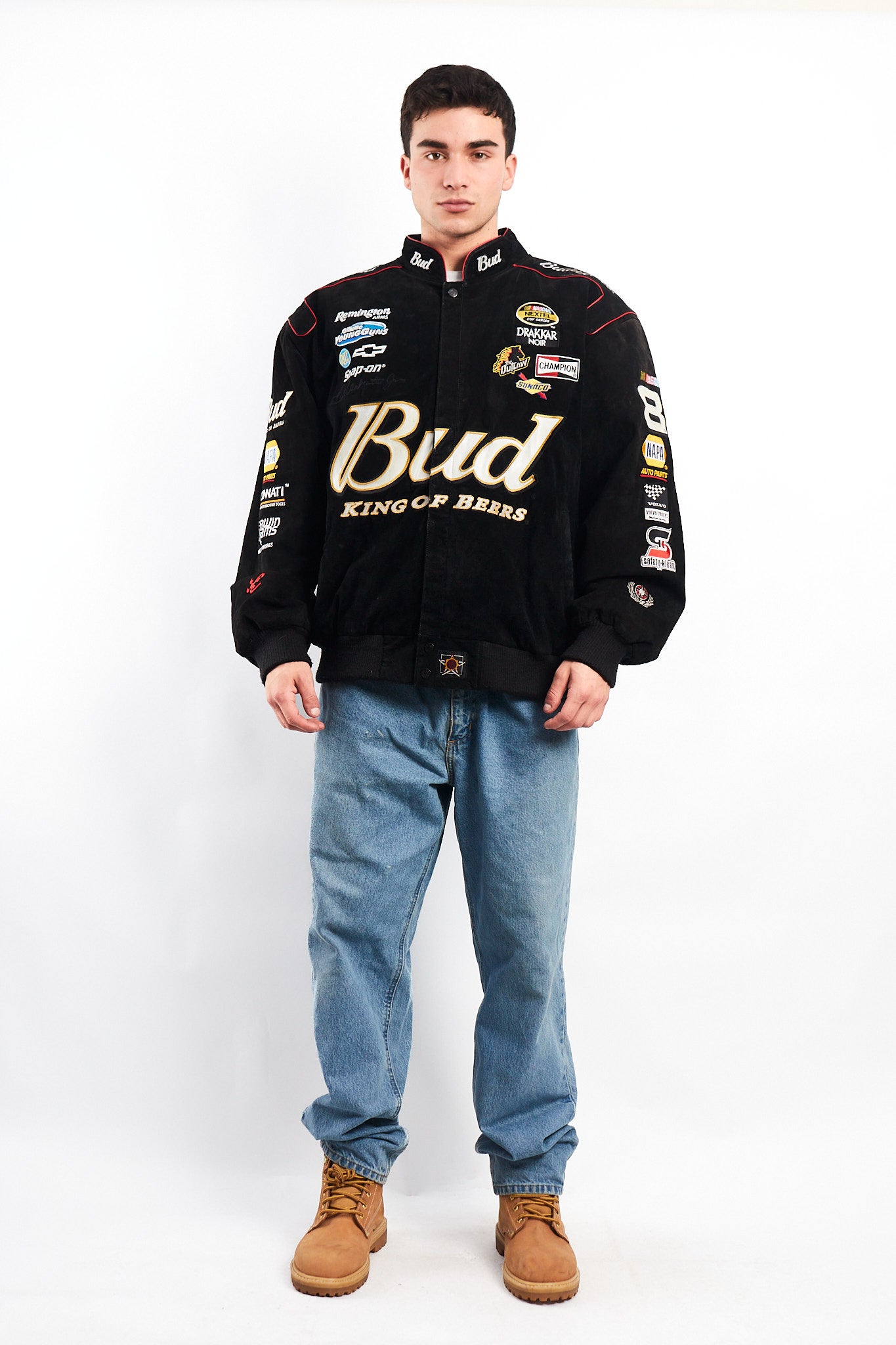 2004 Chase x Jeff Hamilton Dale Earnhardt Leather Racing Jacket (L/XL)