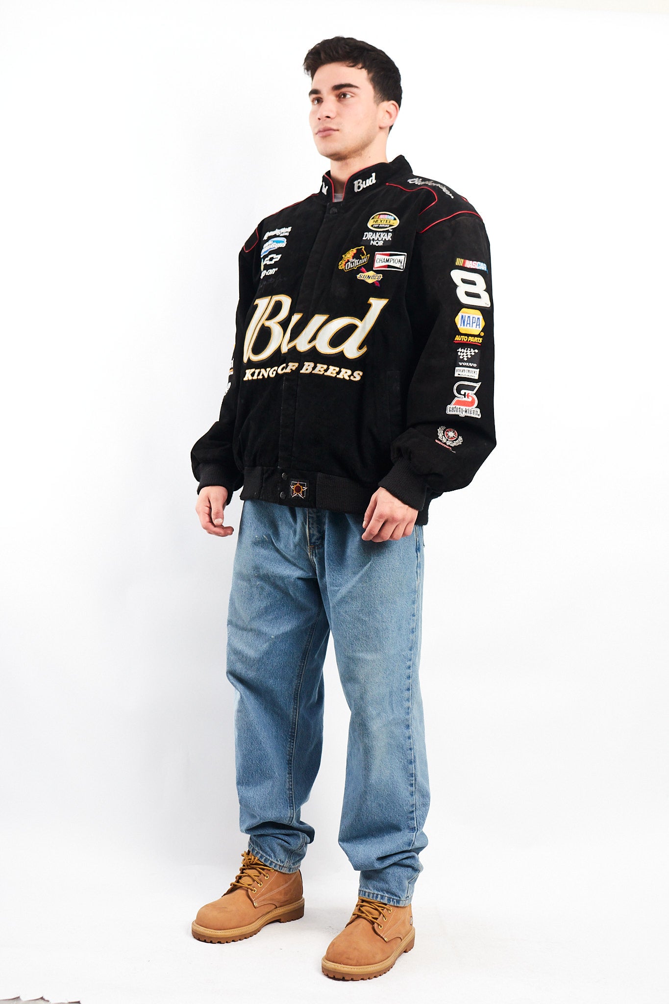 2004 Chase x Jeff Hamilton Dale Earnhardt Leather Racing Jacket (L/XL)