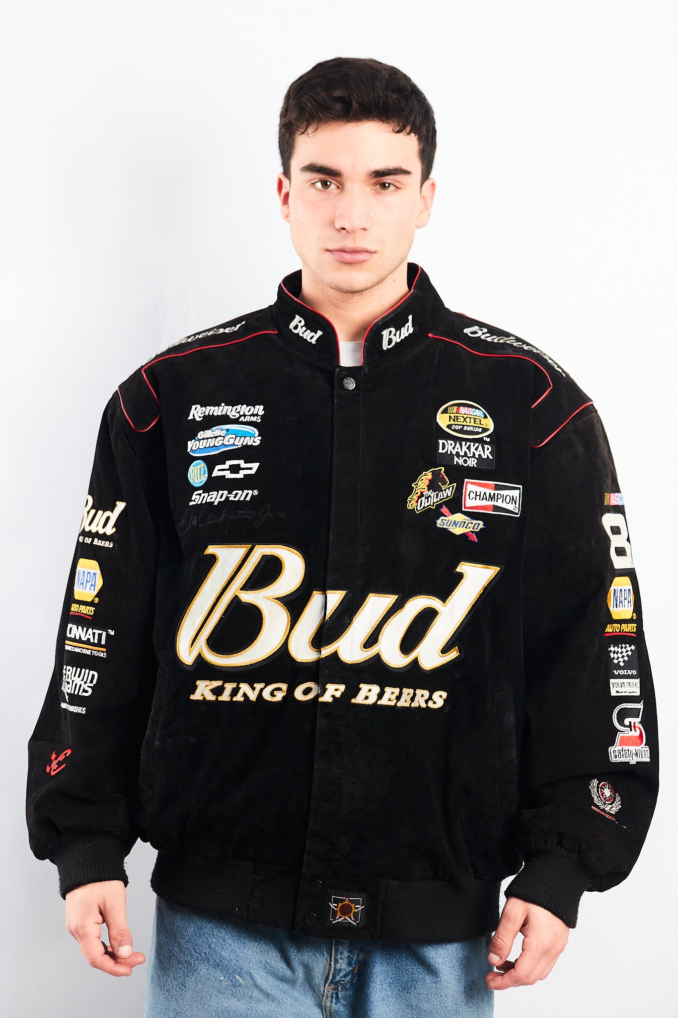 2004 Chase x Jeff Hamilton Dale Earnhardt Leather Racing Jacket (L/XL)