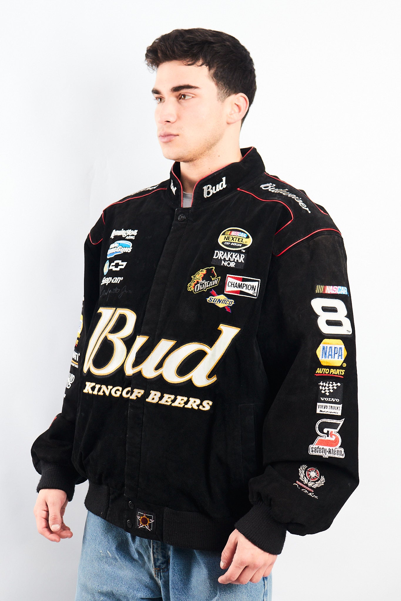2004 Chase x Jeff Hamilton Dale Earnhardt Leather Racing Jacket (L/XL)