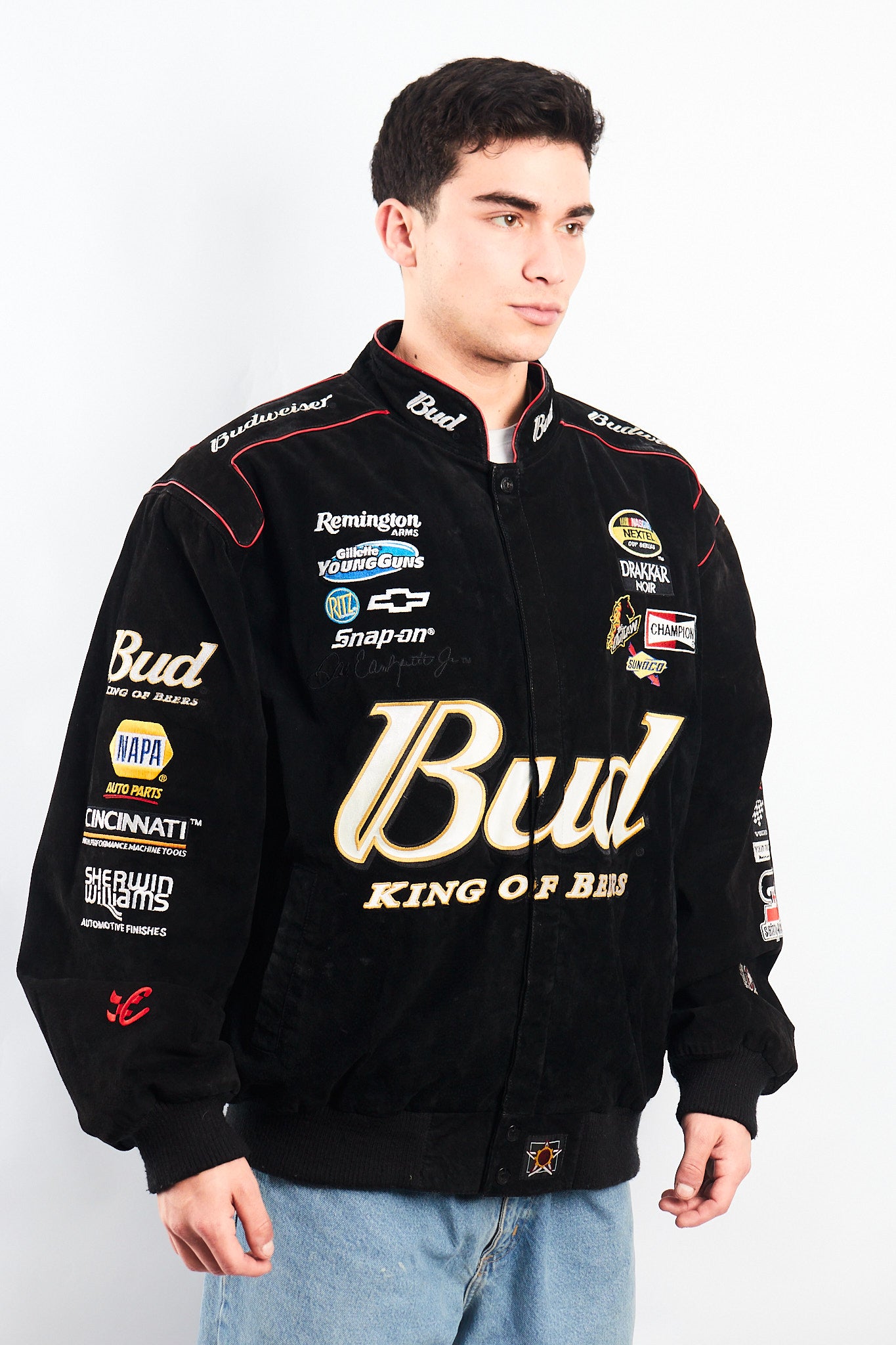 2004 Chase x Jeff Hamilton Dale Earnhardt Leather Racing Jacket (L/XL)