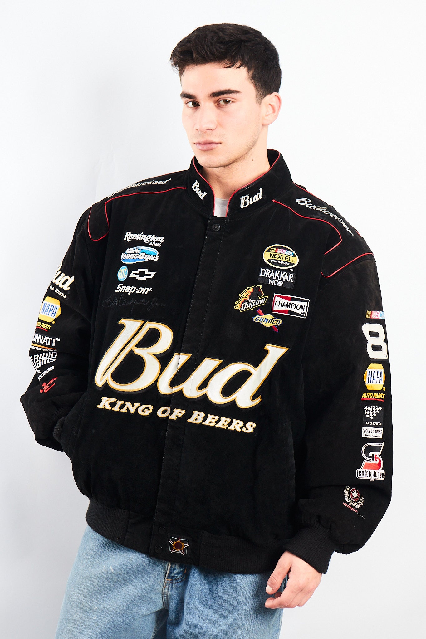 2004 Chase x Jeff Hamilton Dale Earnhardt Leather Racing Jacket (L/XL)