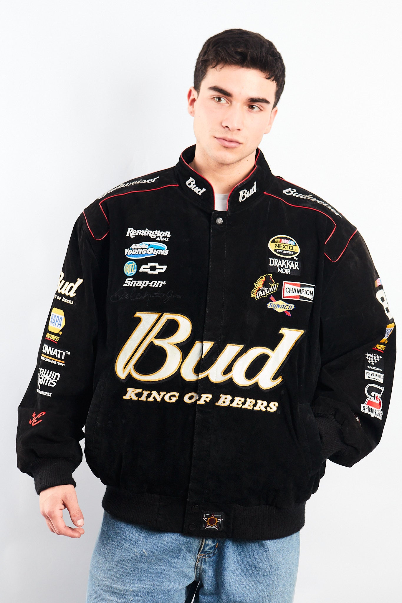 2004 Chase x Jeff Hamilton Dale Earnhardt Leather Racing Jacket (L/XL)