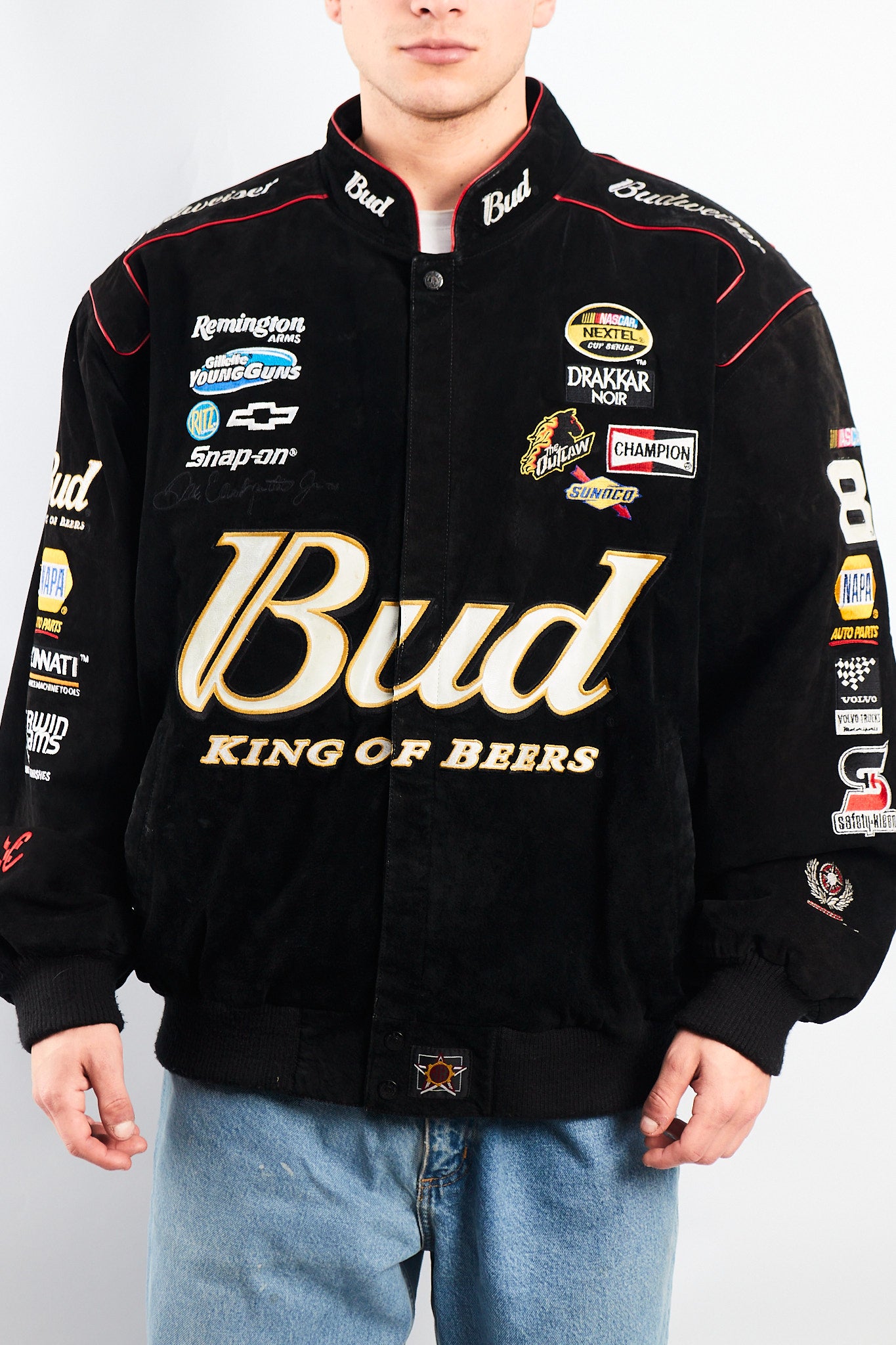 2004 Chase x Jeff Hamilton Dale Earnhardt Leather Racing Jacket (L/XL)