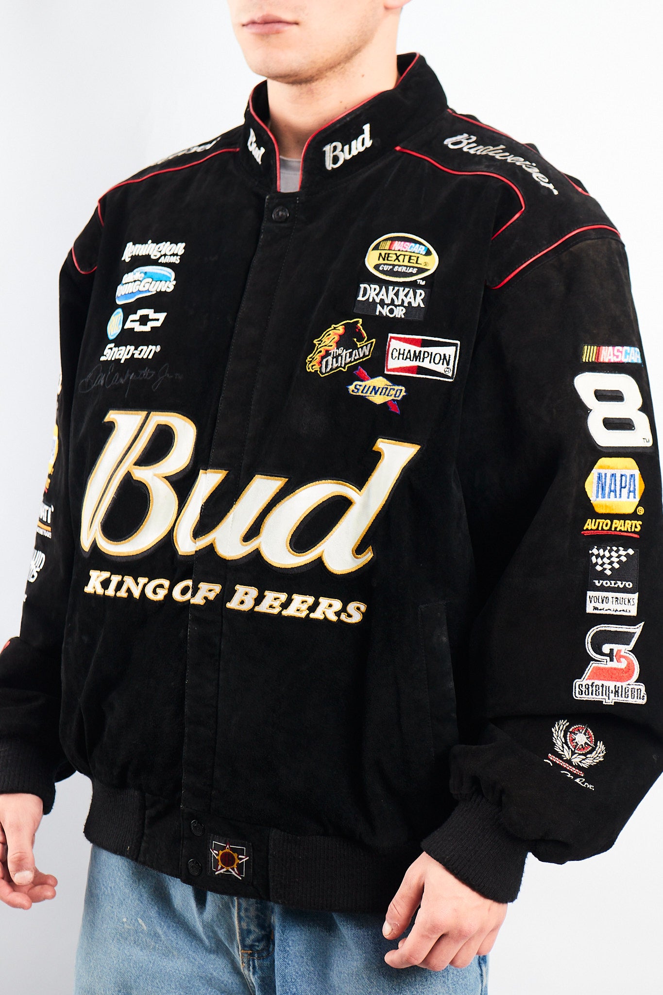 2004 Chase x Jeff Hamilton Dale Earnhardt Leather Racing Jacket (L/XL)