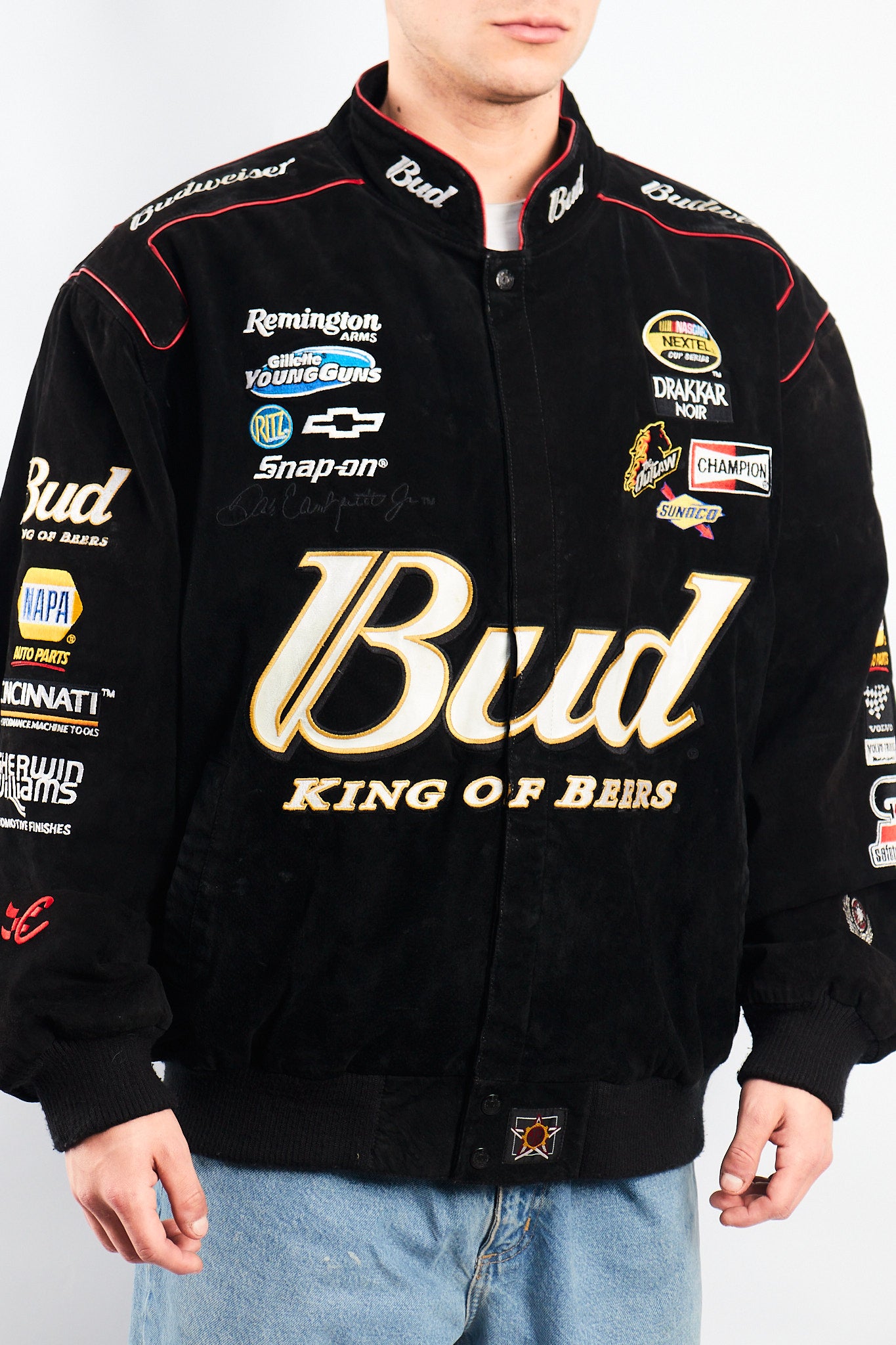 2004 Chase x Jeff Hamilton Dale Earnhardt Leather Racing Jacket (L/XL)