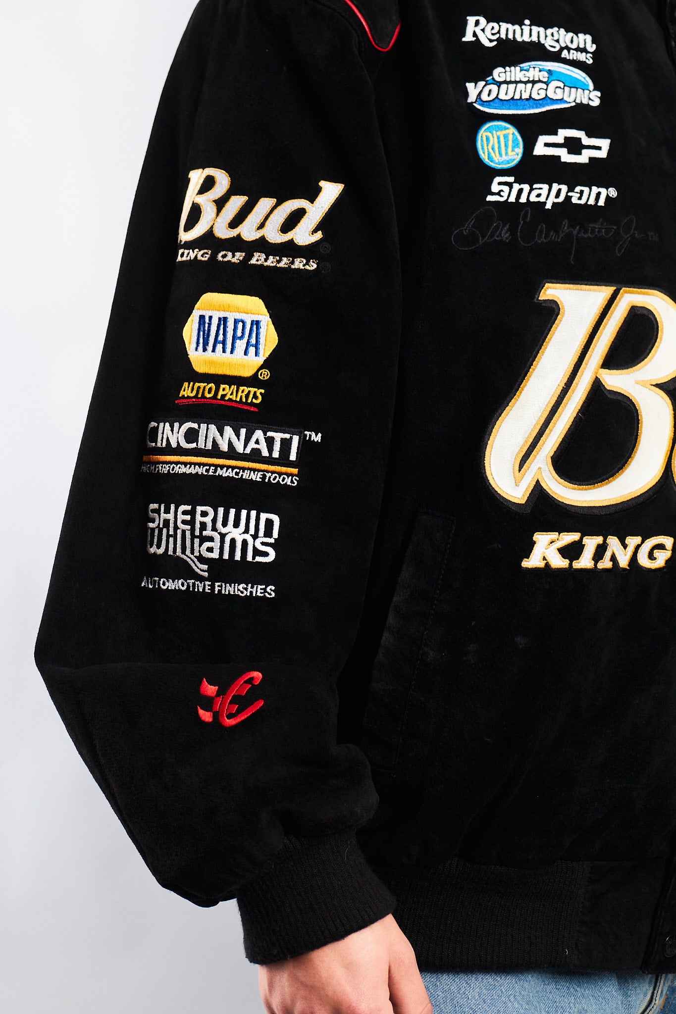 2004 Chase x Jeff Hamilton Dale Earnhardt Leather Racing Jacket (L/XL)