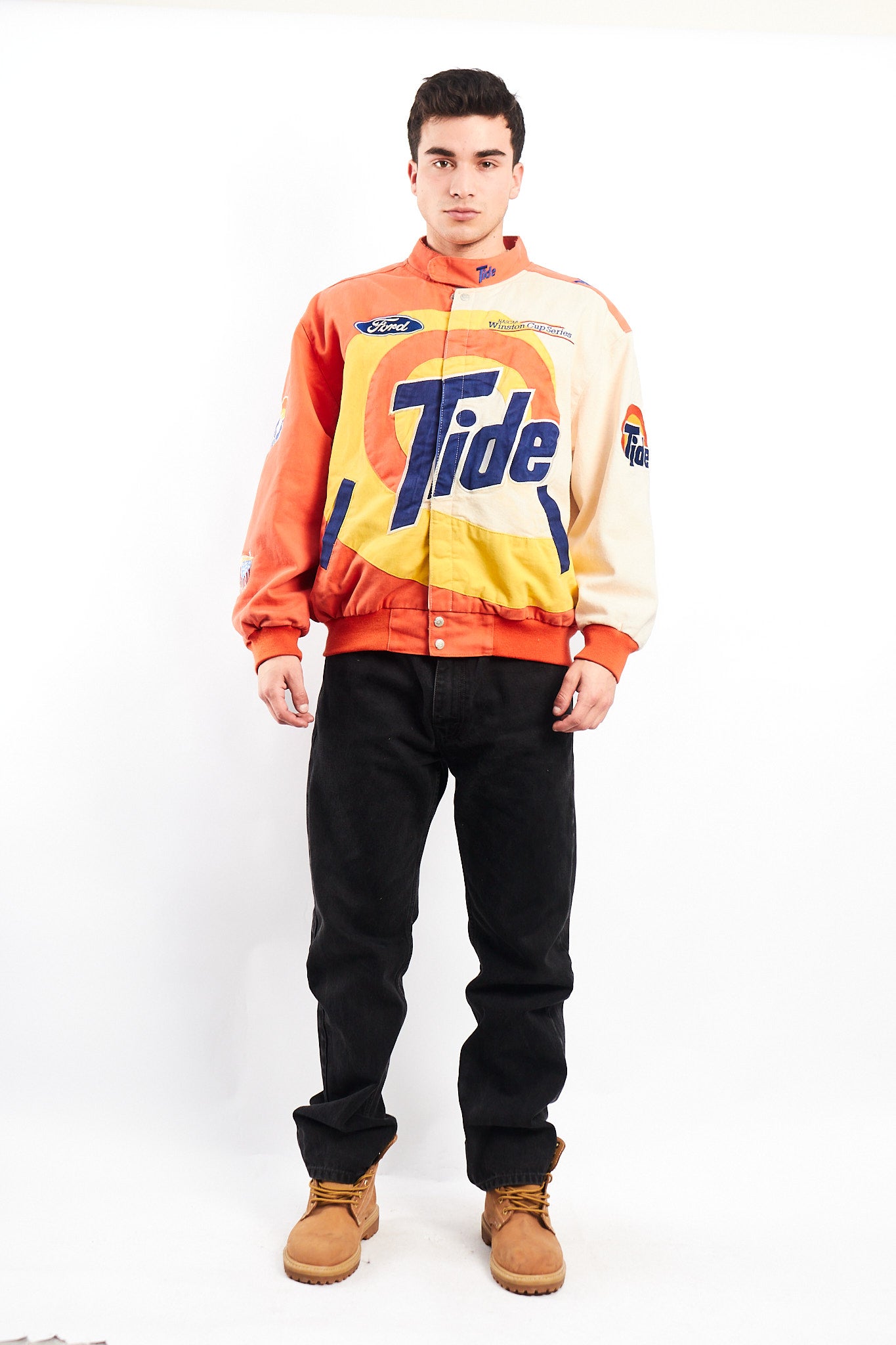 1998 Vintage Jeff Hamilton Ford x Tide Racing Jacket (M/L)