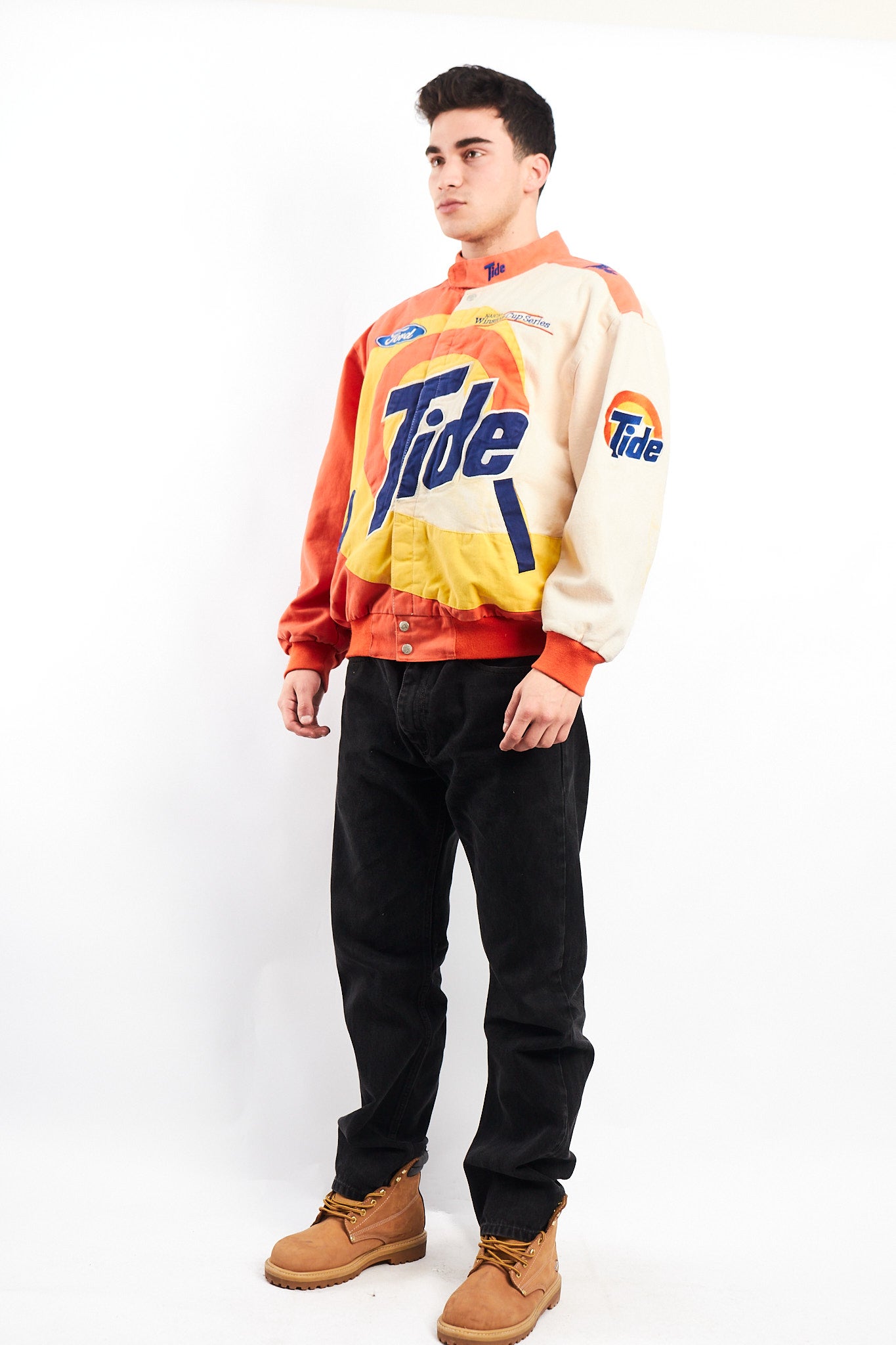 1998 Vintage Jeff Hamilton Ford x Tide Racing Jacket (M/L)