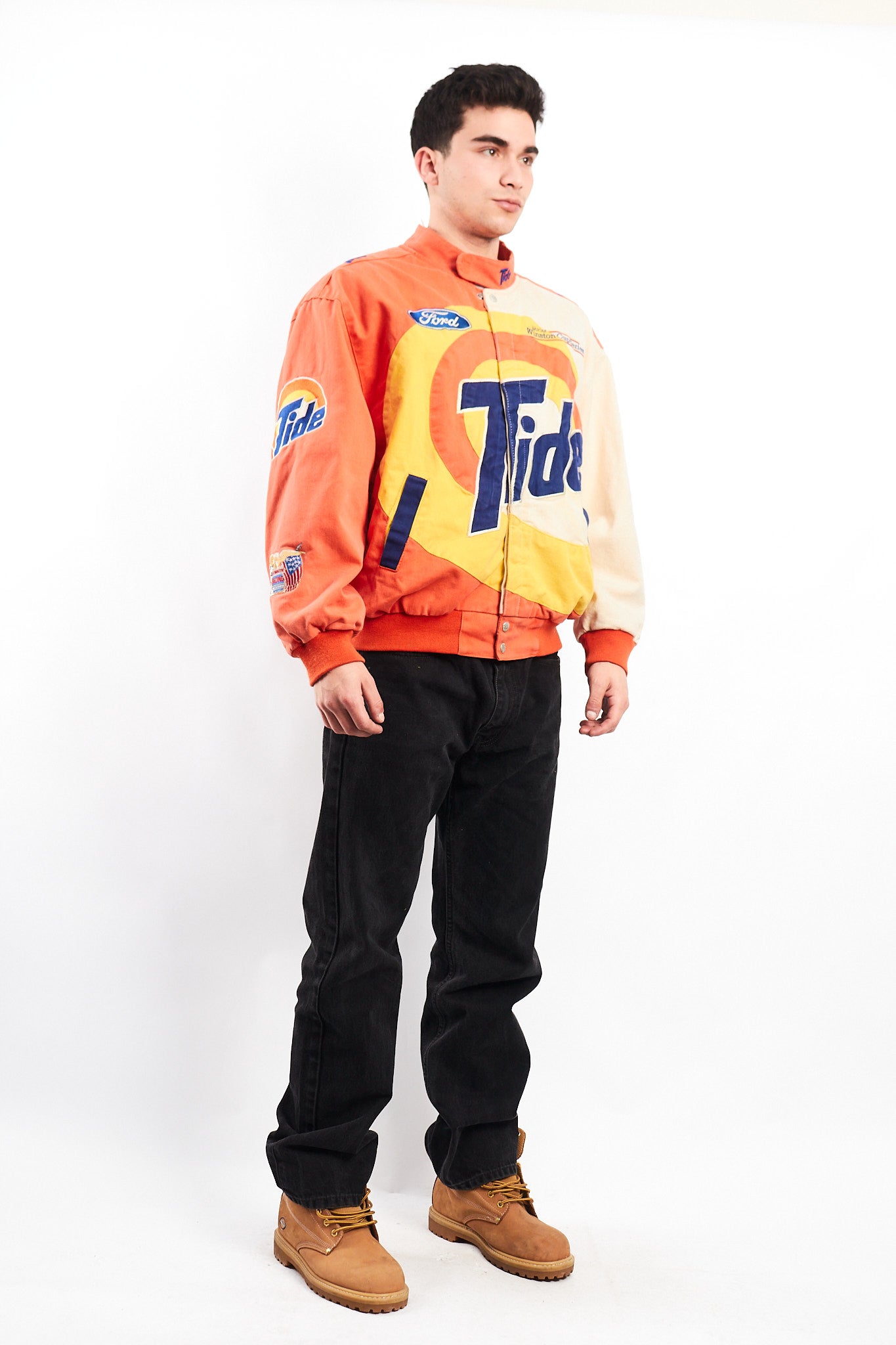 1998 Vintage Jeff Hamilton Ford x Tide Racing Jacket (M/L)